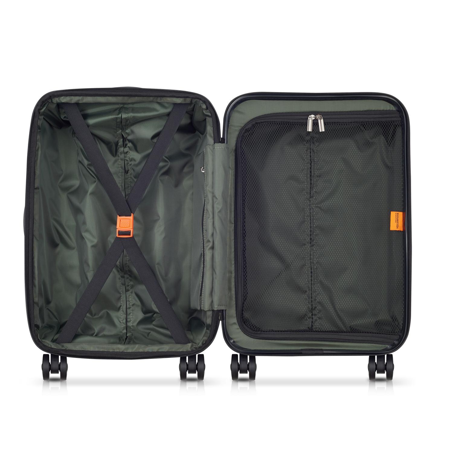 Delsey Citadel 3 Piece Set Expandable Luggage Trolley 54+70+82cm