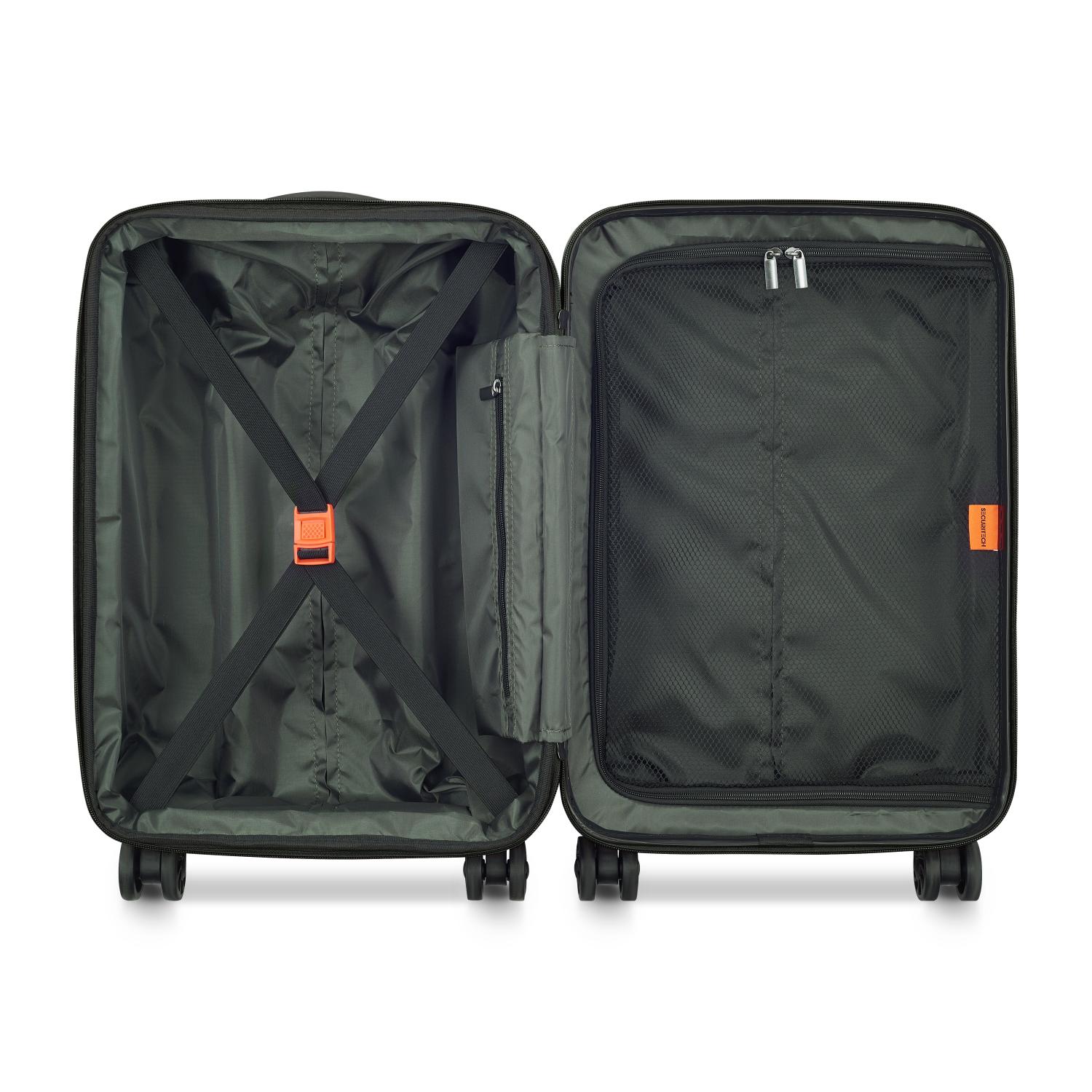 Delsey Citadel 3 Piece Set Expandable Luggage Trolley 54+70+82cm