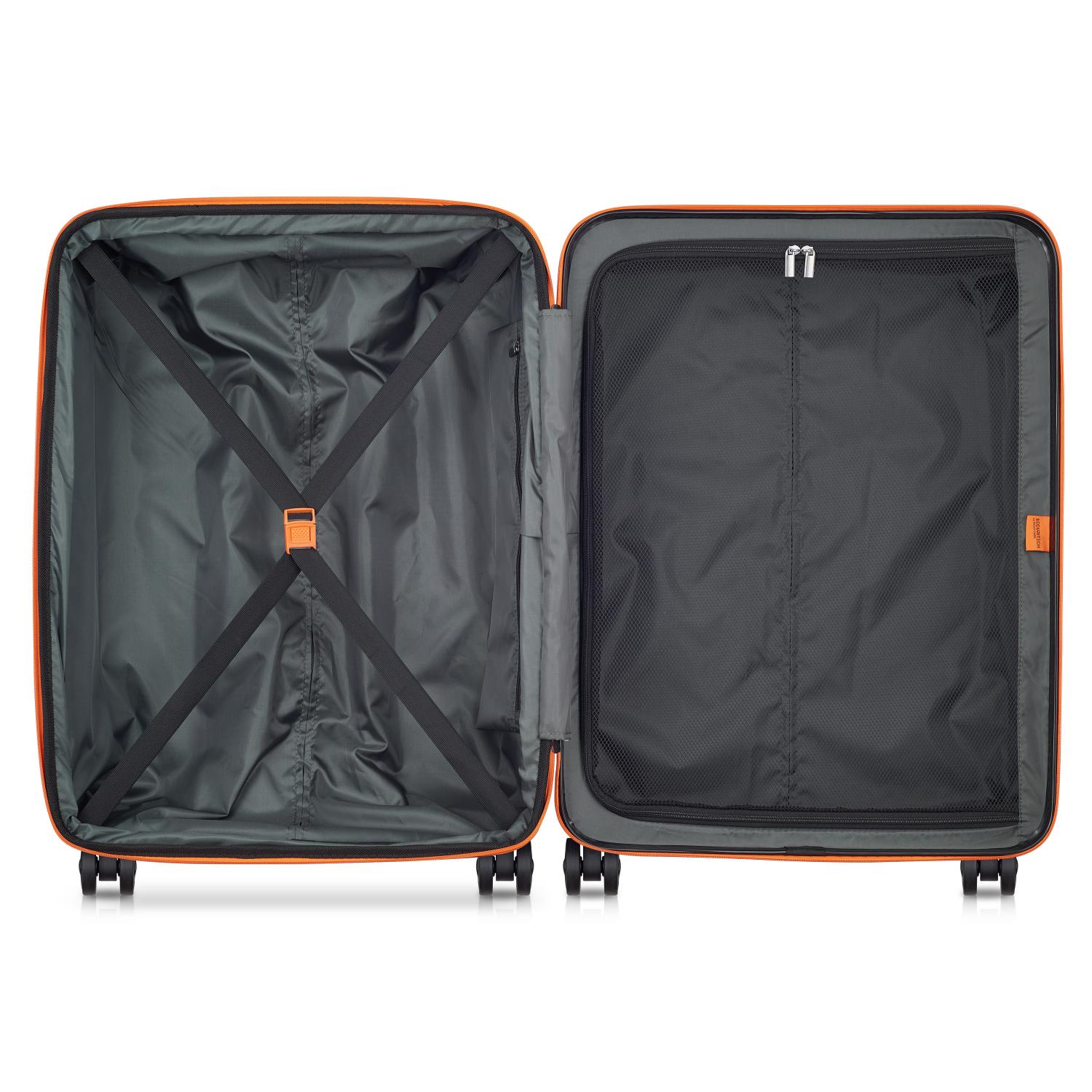 Delsey Citadel 3 Piece Set Expandable Luggage Trolley 54+70+82cm