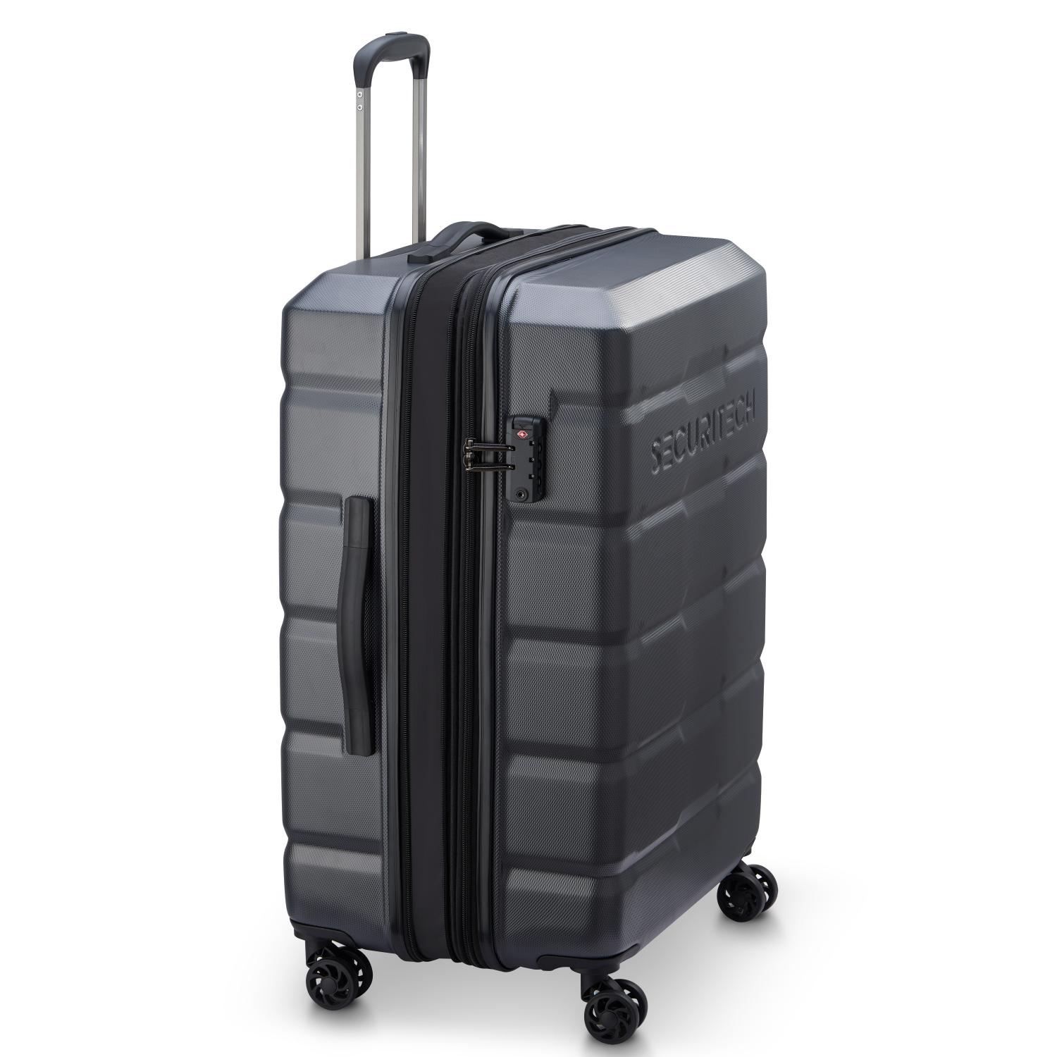 Delsey Citadel 3 Piece Set Expandable Luggage Trolley 54+70+82cm