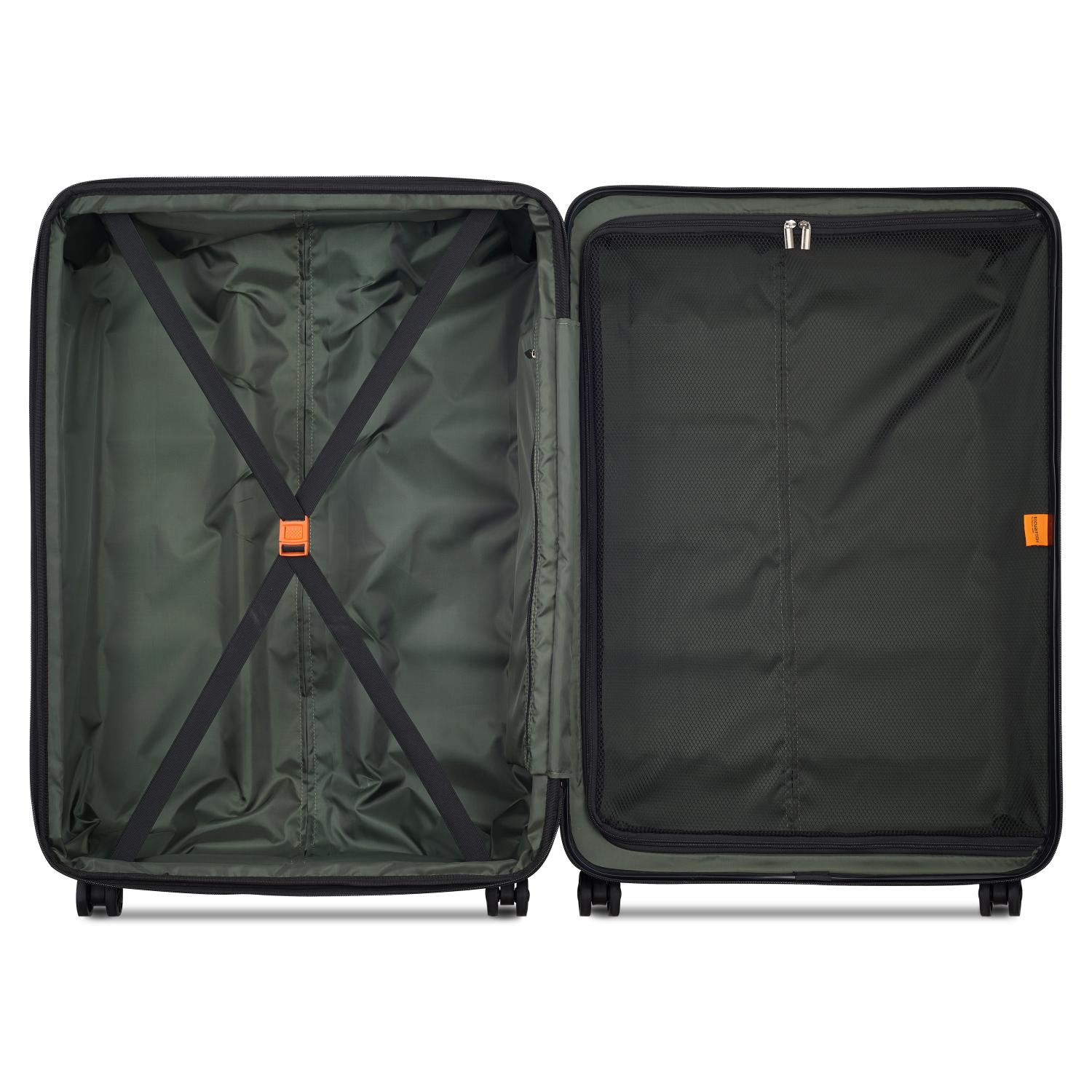 Delsey Citadel 3 Piece Set Expandable Luggage Trolley 54+70+82cm