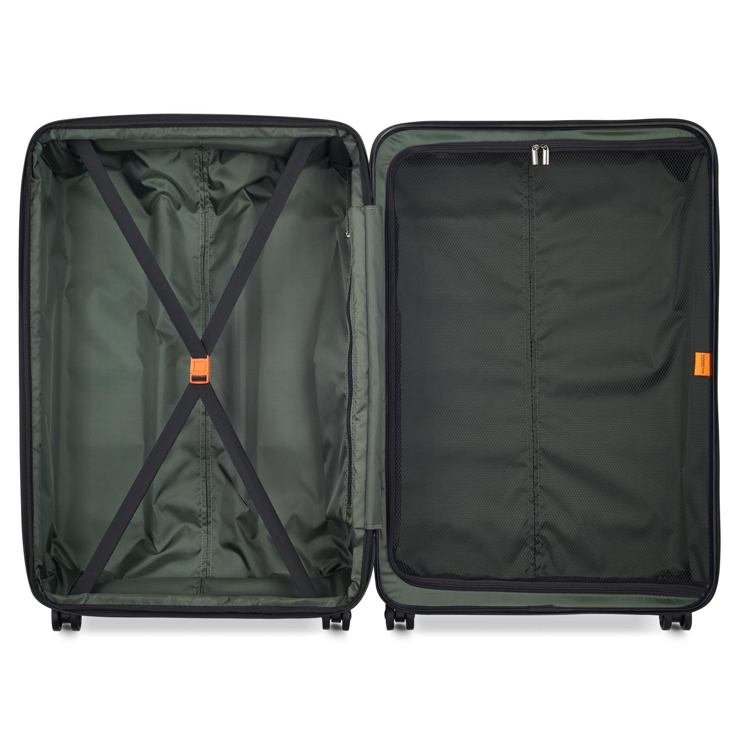 Delsey Citadel 3 Piece Set Expandable Luggage Trolley 54+70+82cm