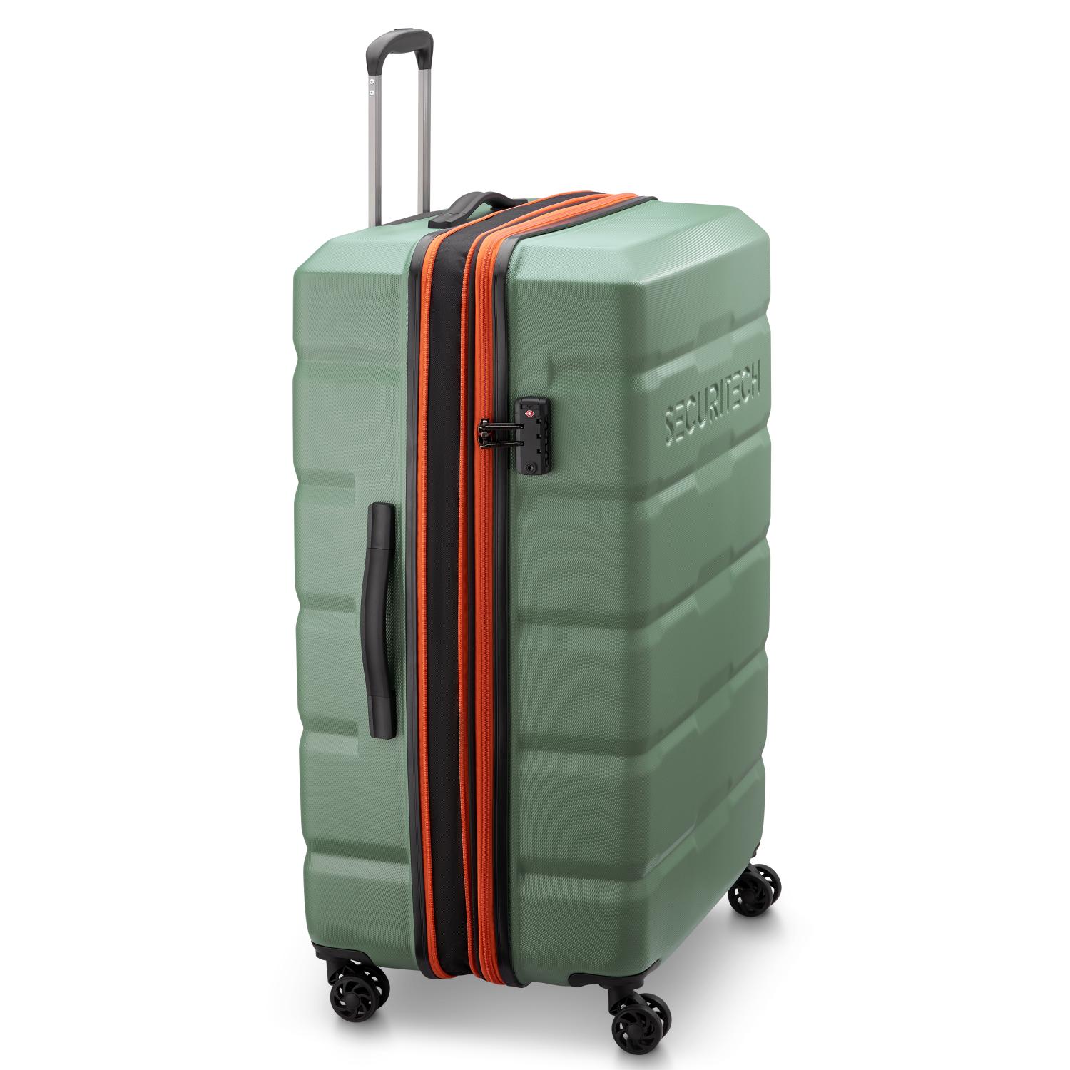 Delsey Citadel 3 Piece Set Expandable Luggage Trolley 54+70+82cm