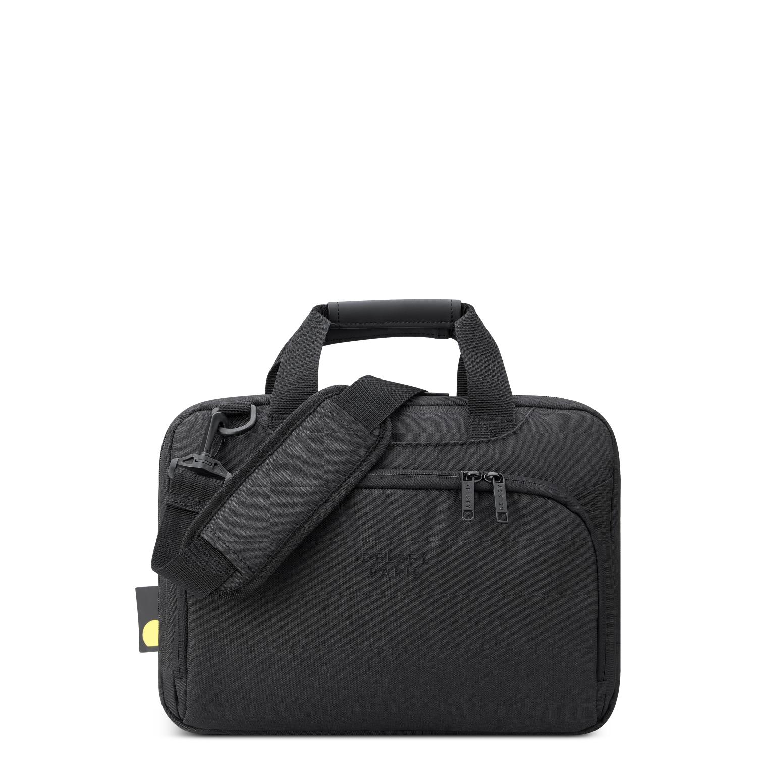 Delsey Esplanade 1 Compartment Backpack Satchel Deep Black