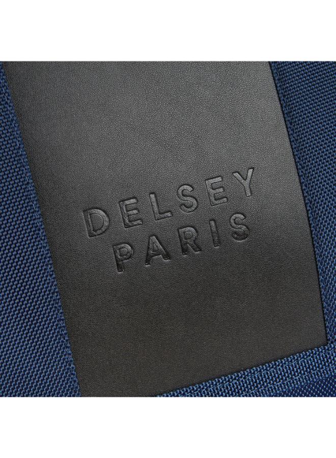 Delsey Wagram 2 Comparment Satchel Briefcase 15.6 Inch Navy Blue - 00119916102