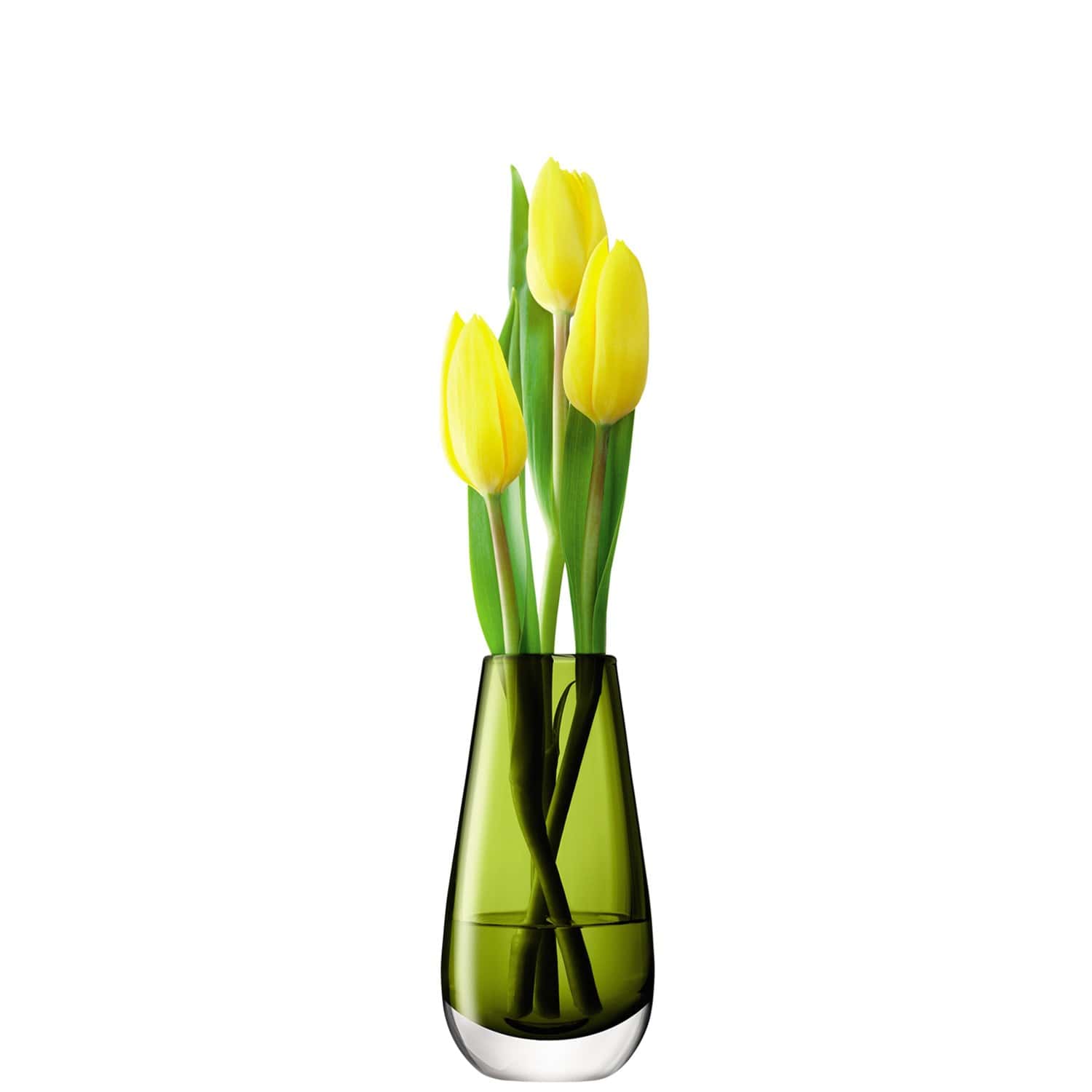 LSA Flower Colour Bud Vase Olive 