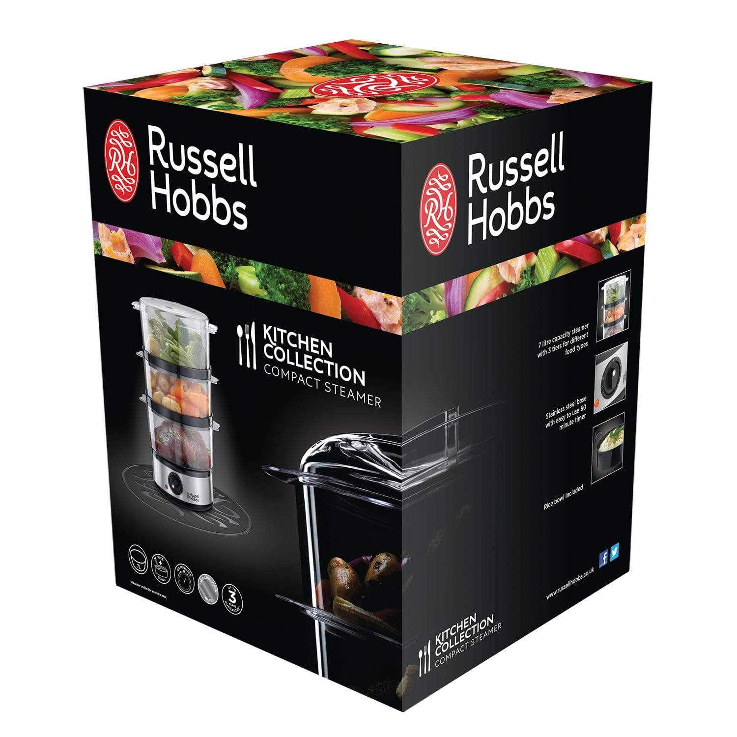 russell hobbs steamer 14453