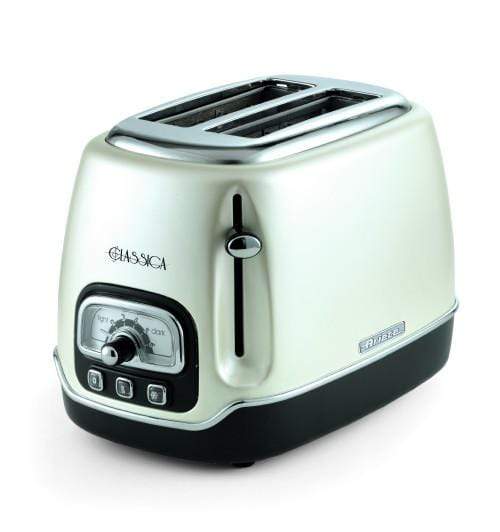 ARIETE CLASSICA 2-SLICE TOASTER, PEARL 158