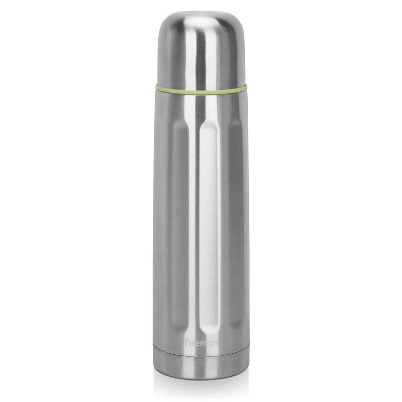 FISSMAN DOUBLE WALL VACUUM FLASK 1000 ML STAINLESS STEEL