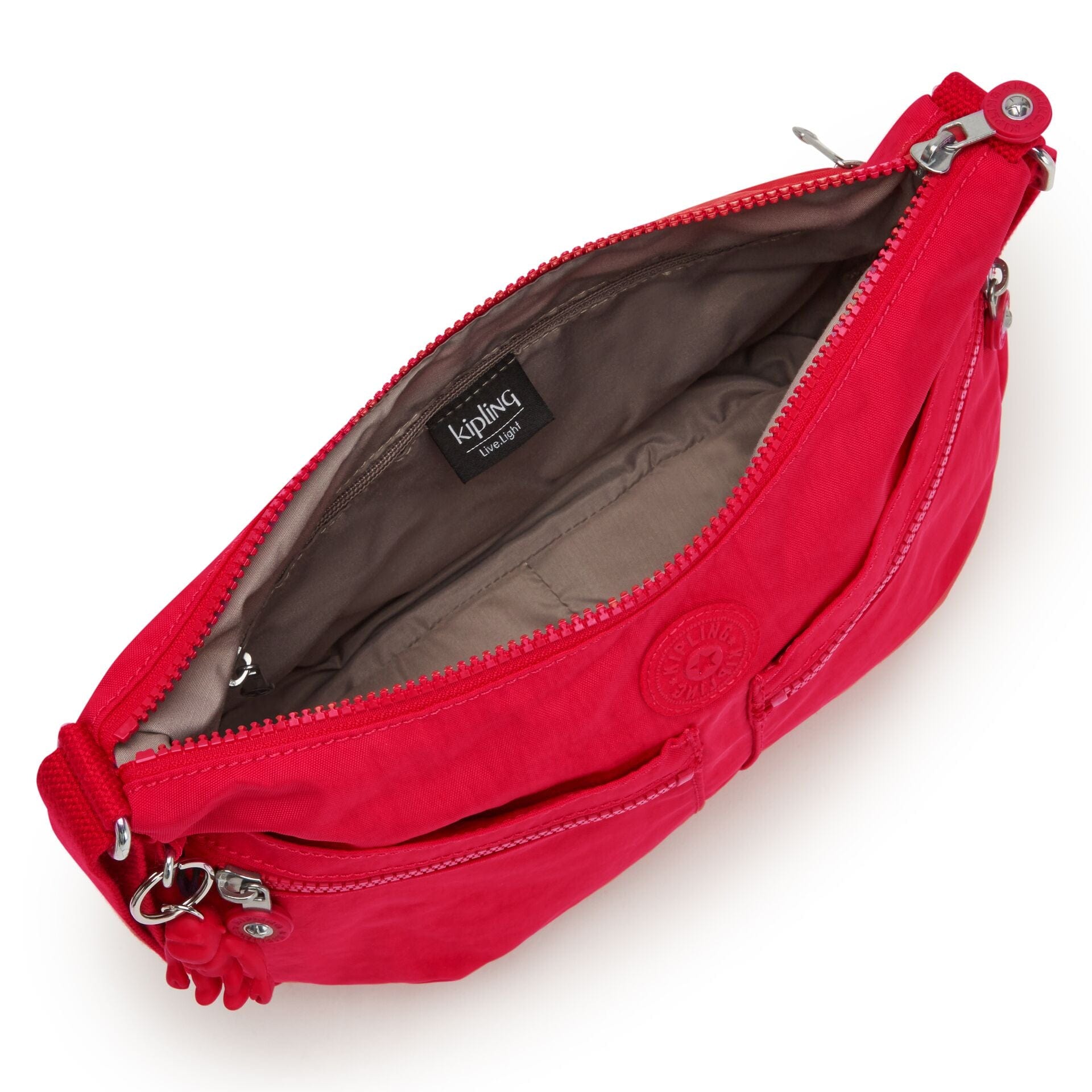 KIPLING-IZELLAH-Medium crossbody-Red Rouge-02144-Z33