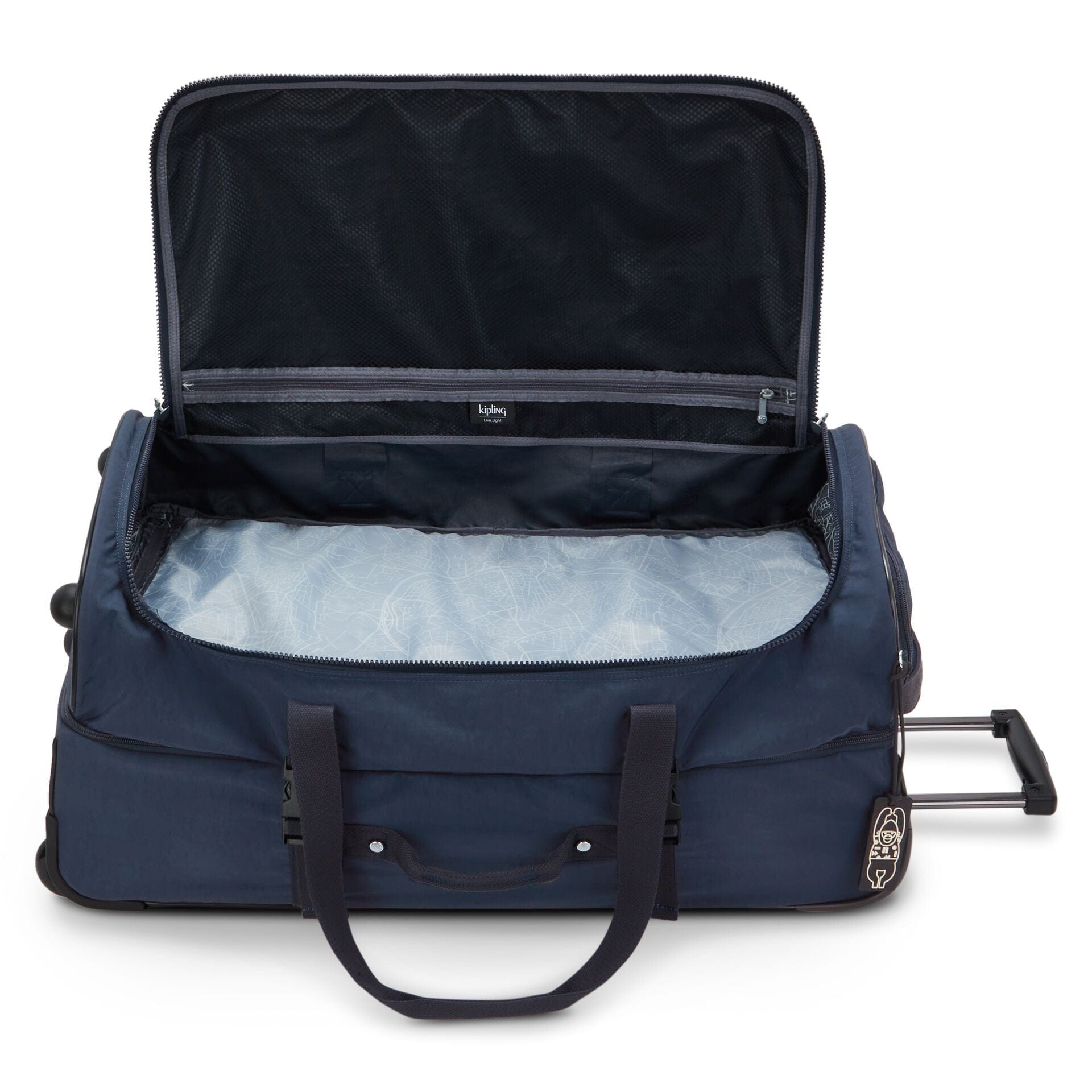 Kipling Teagan L Blue Bleu 2 Large Wheeled Luggage C213117-96V