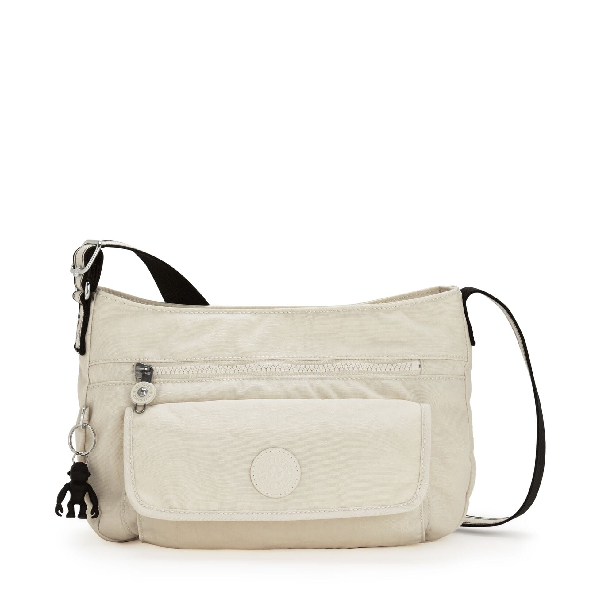 KIPLING-Syro-Medium crossbody-Light Sand-13163-W58