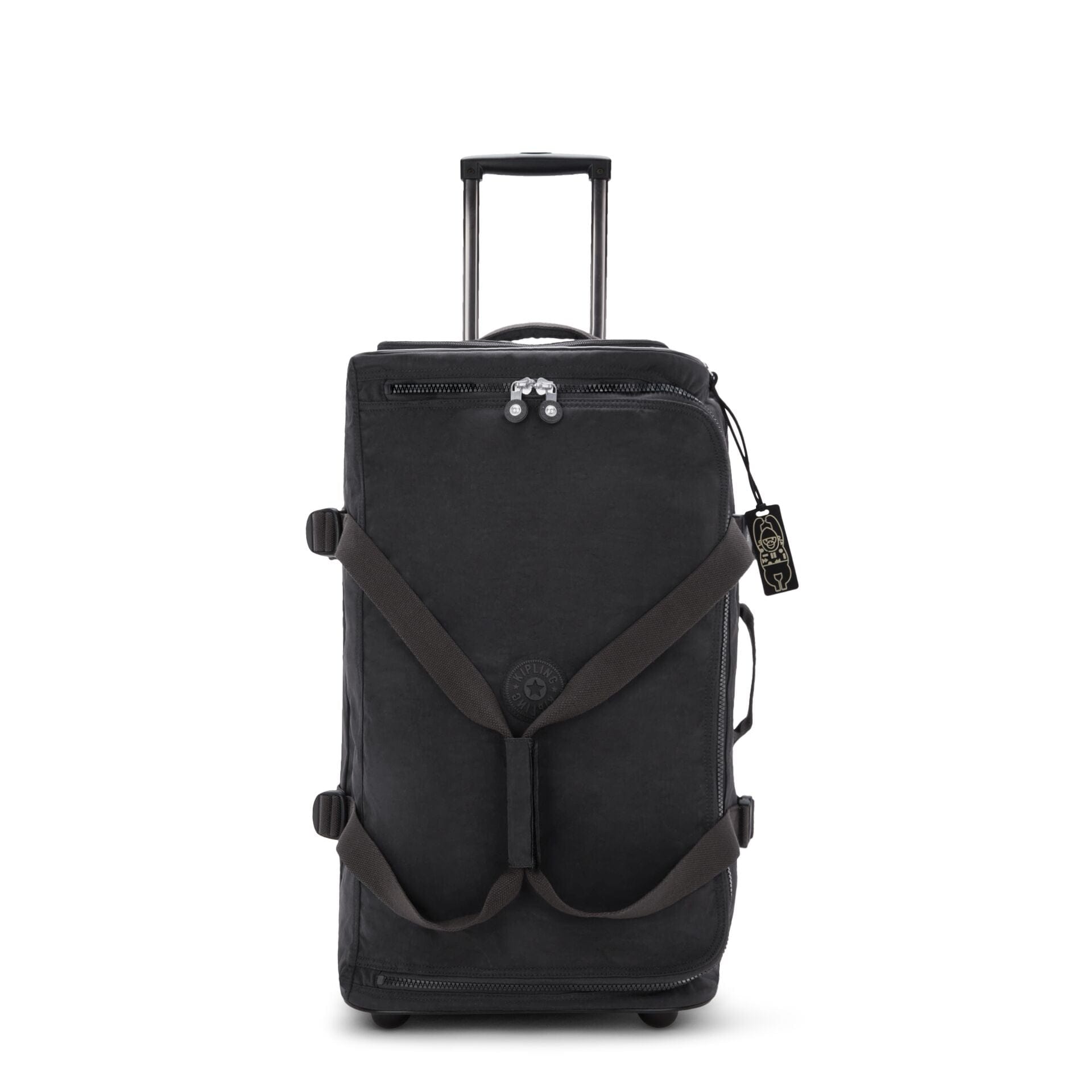 KIPLING-Teagan M-Medium wheeled Luggage-Black Noir-13367-P39