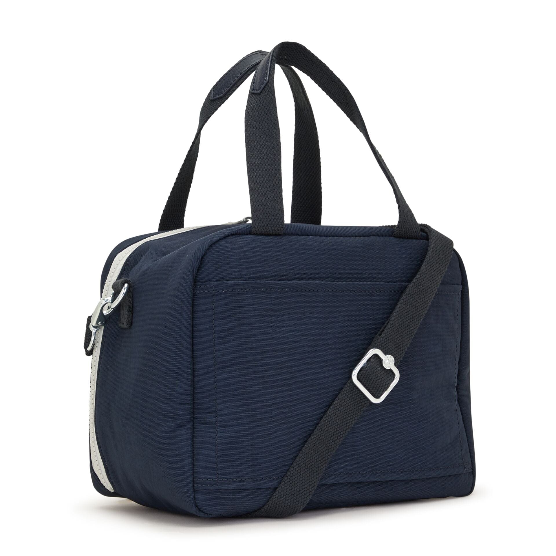 Kipling Miyo True Blue Grey Large Lunch Bag with Trolley Sleeve C215381-U84