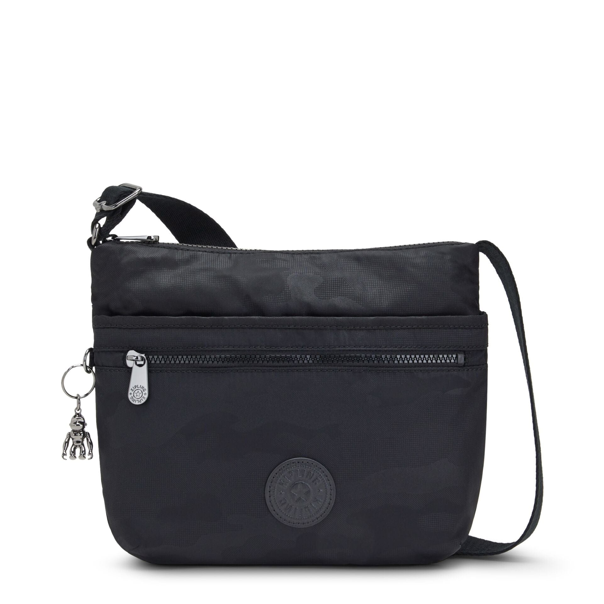 KIPLING- أرتو متوسط كروس بودي - أسود كامو Emb-I2520-X42