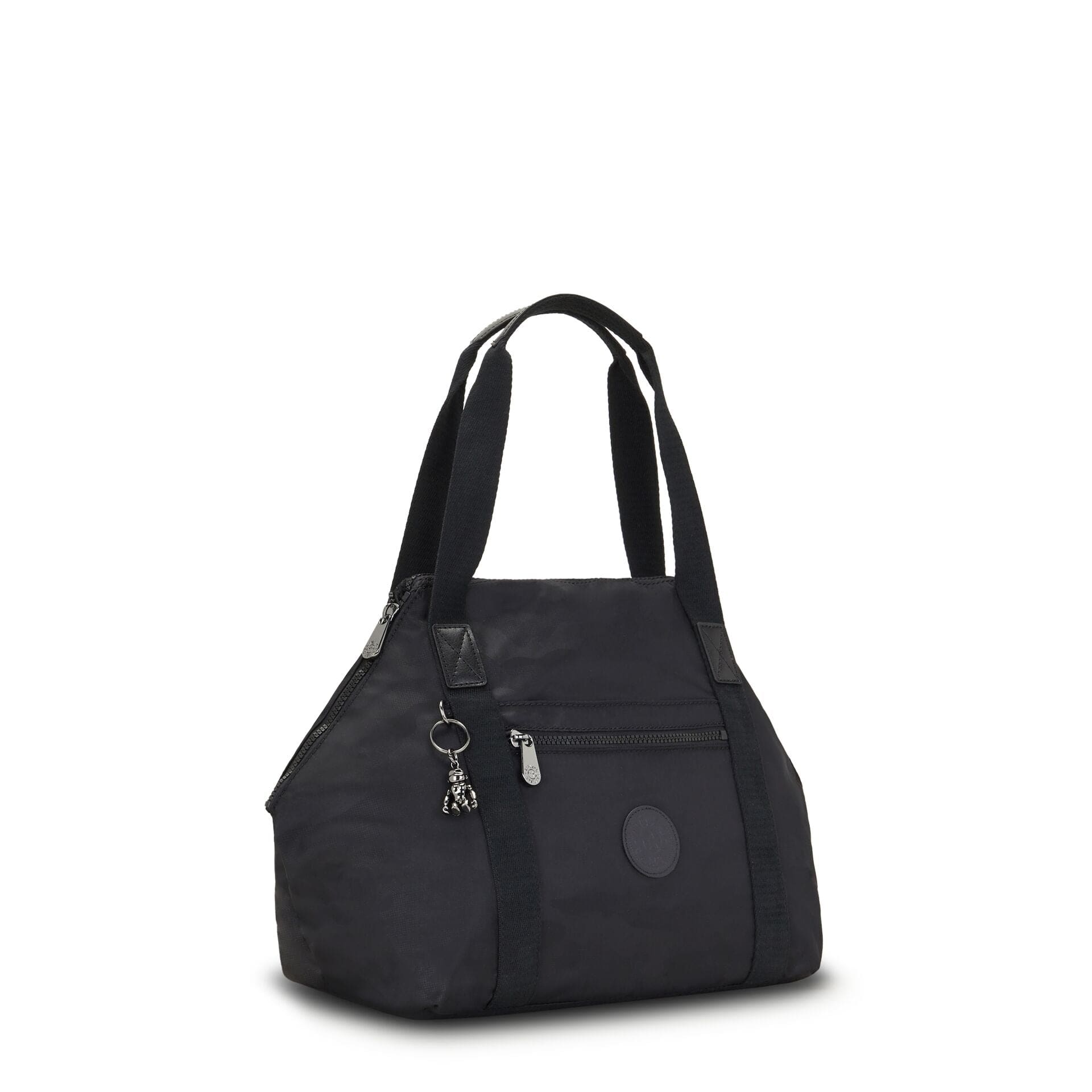 Kipling Art Black Camo Emb Medium Tote Bag C2I2527-X42