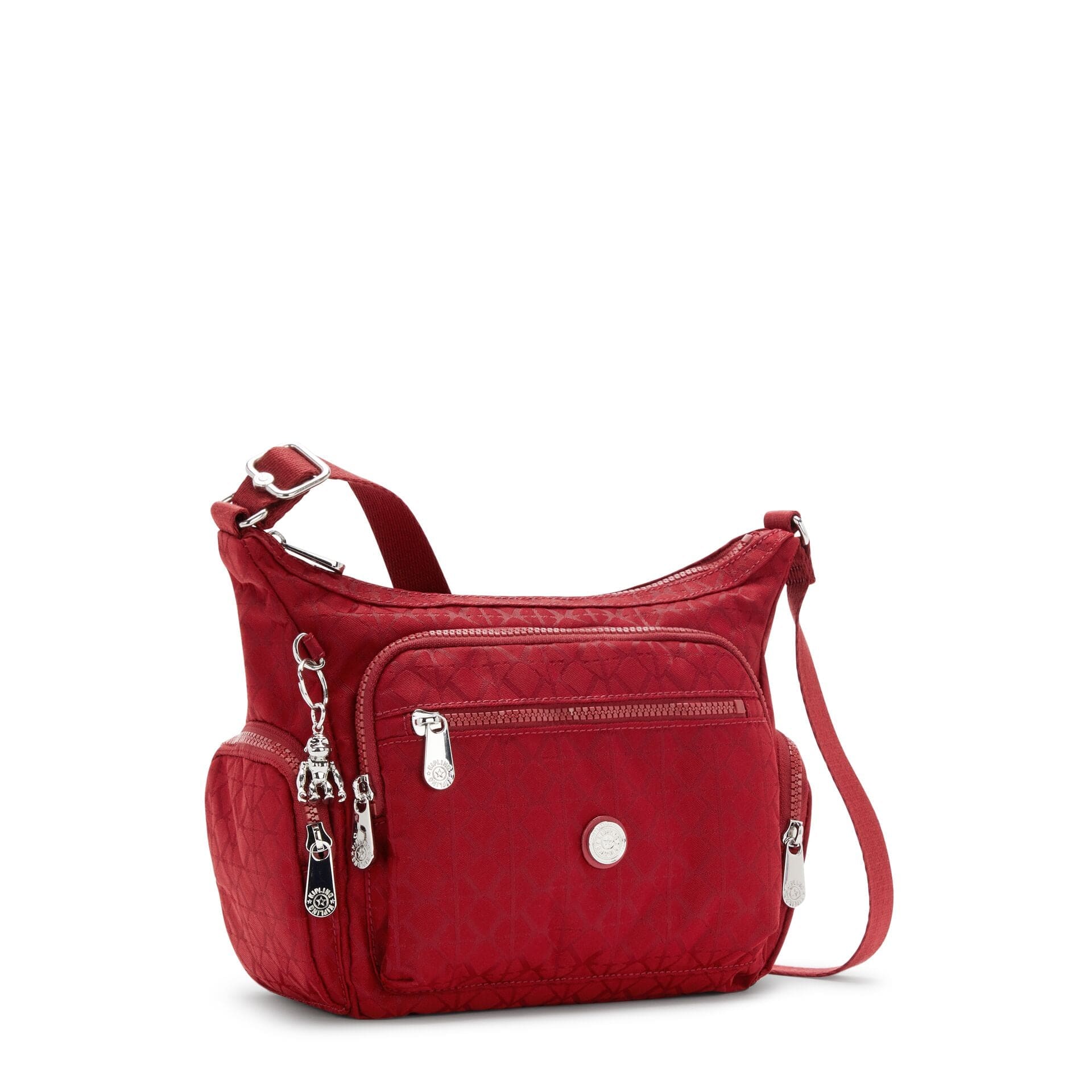 Kipling Gabbie S Signature Red Small Crossbody Bag C2I2536-Y40