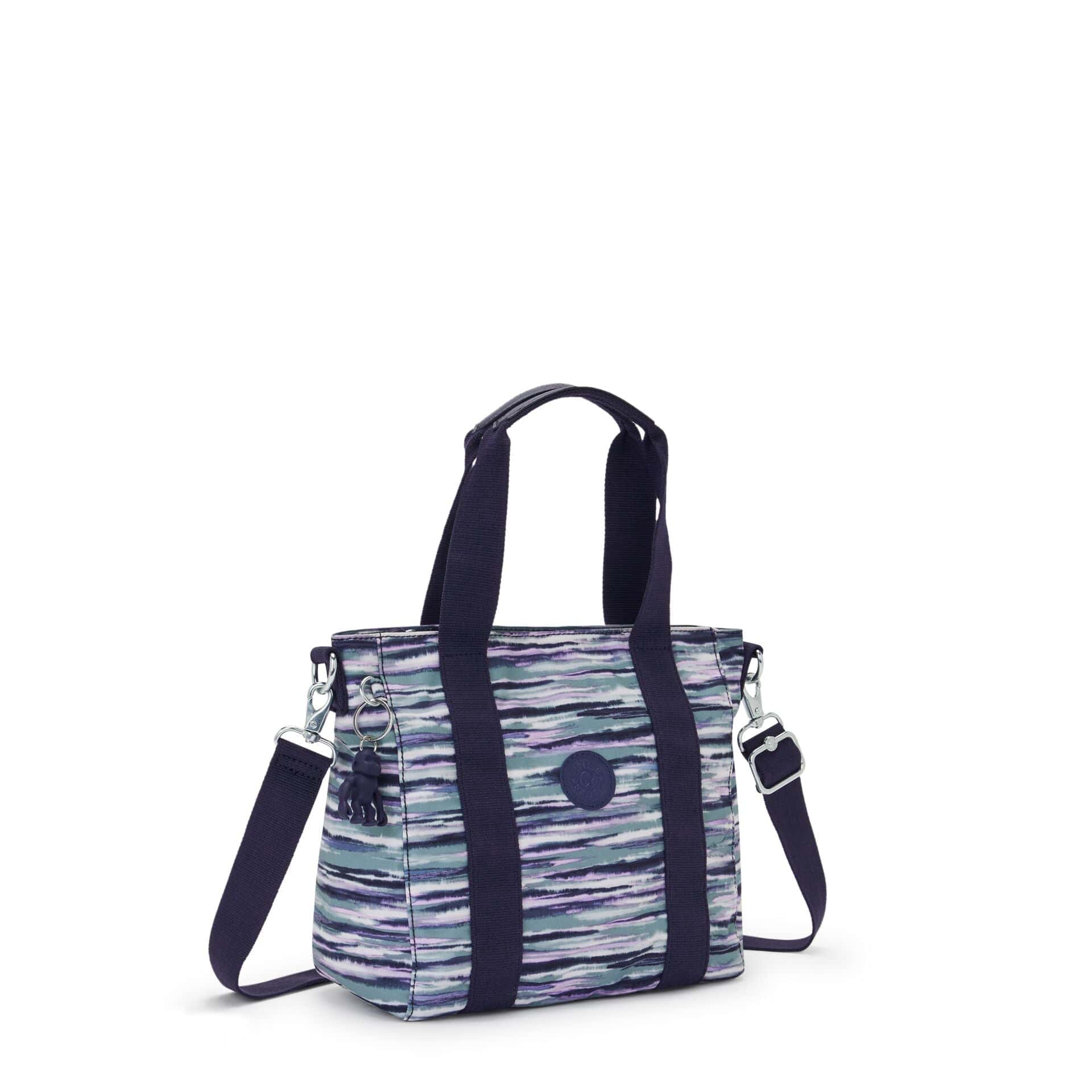 Kipling Asseni Mini Brush Stripes Small Tote Bag C2I3420-W66