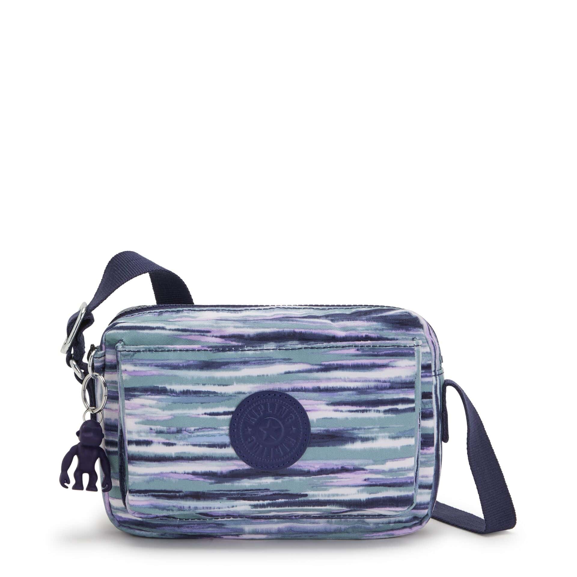 KIPLING- أبانو-خطوط فرشاة كروس بودي صغيرة-I3942-W66