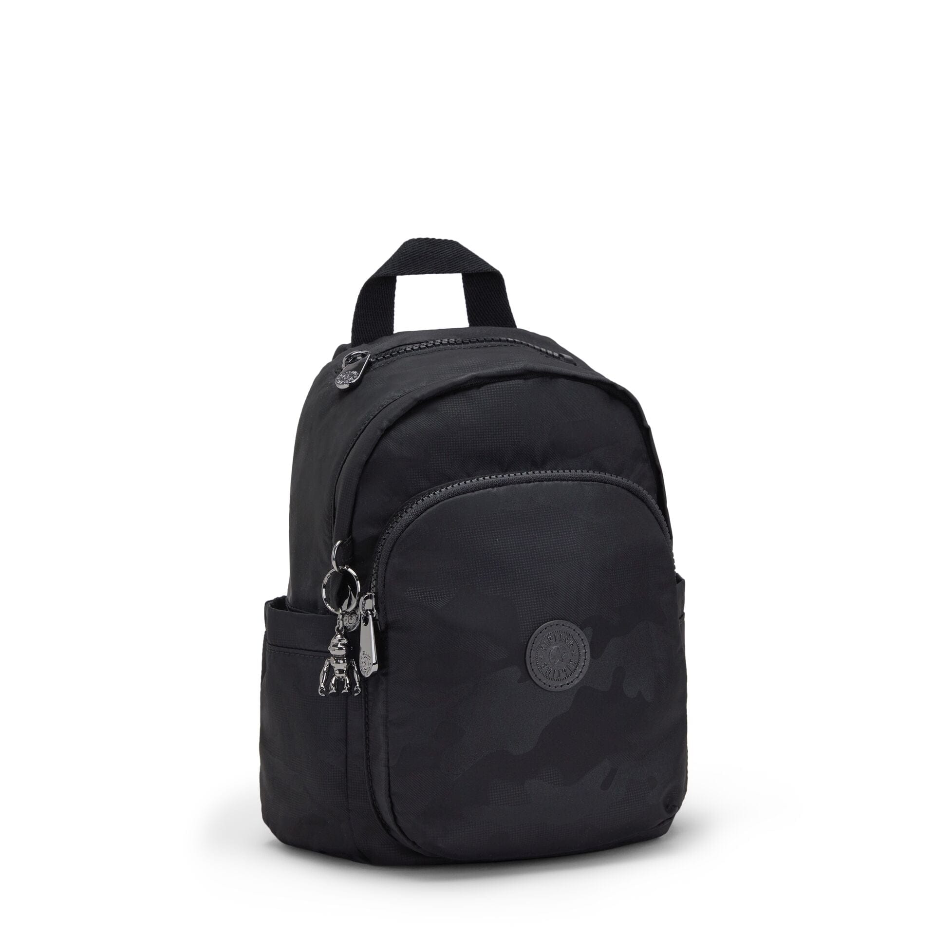 Kipling Delia Mini Black Camo Emb Small Backpack C2I4563-X42