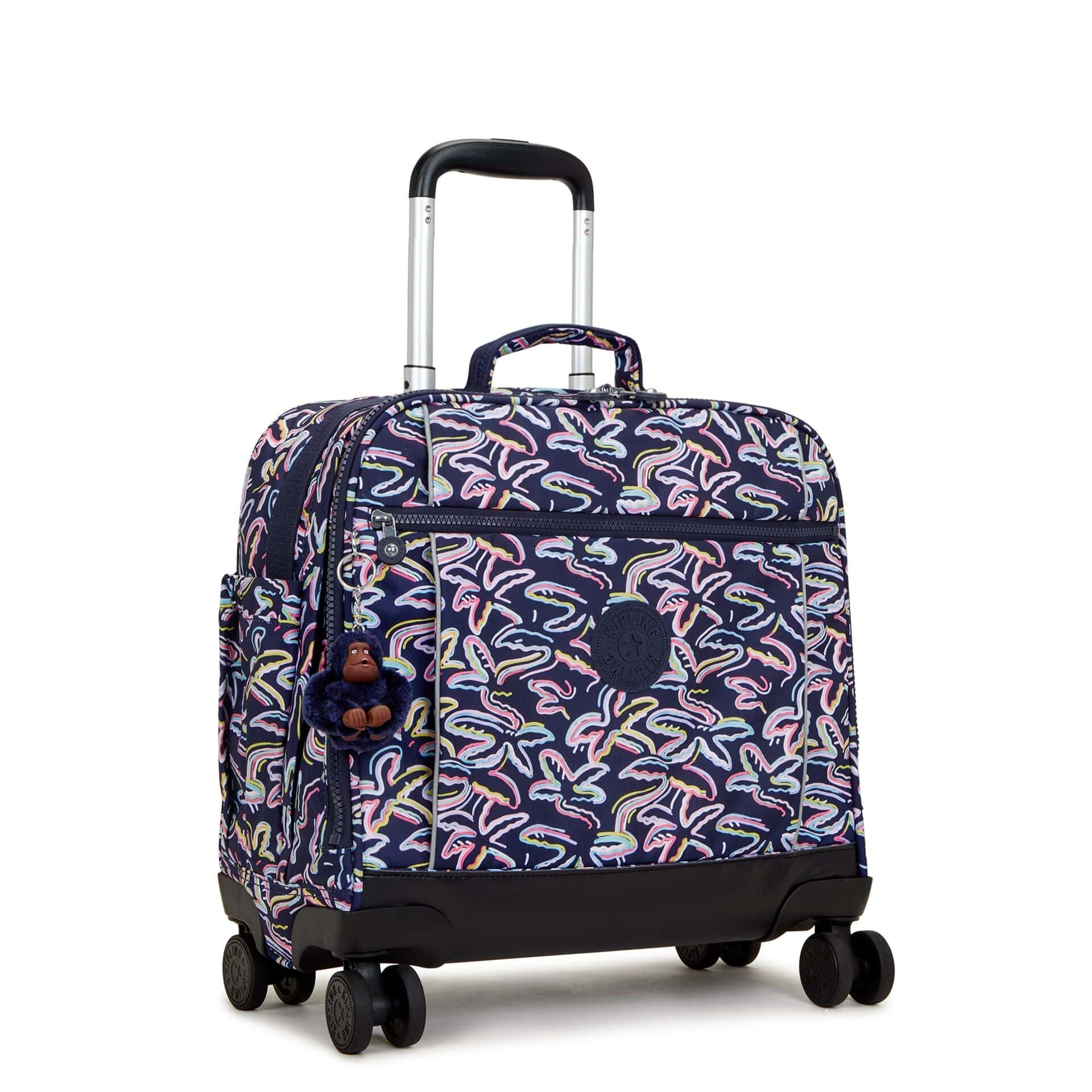 Kipling New Storia Palm Fiesta Print Large Wheeled Bag C2I4847-3MC