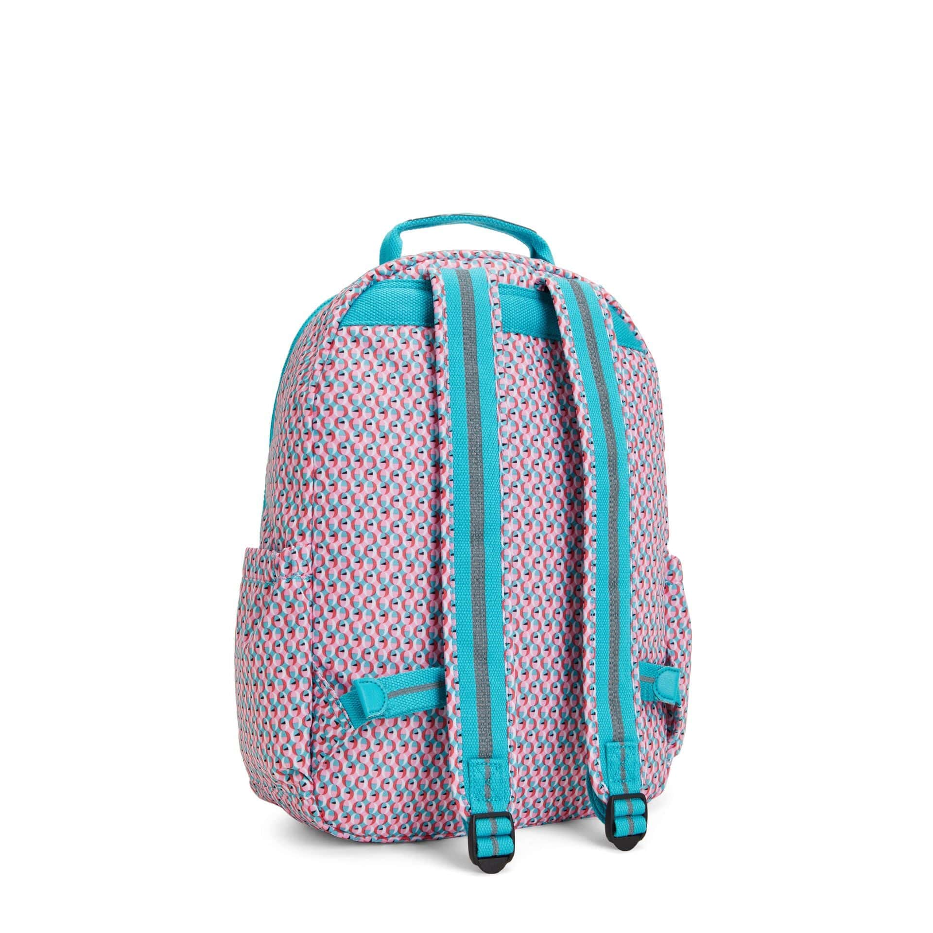 Kipling Seoul Poppy Geo Large Backpack C2I4851-V64