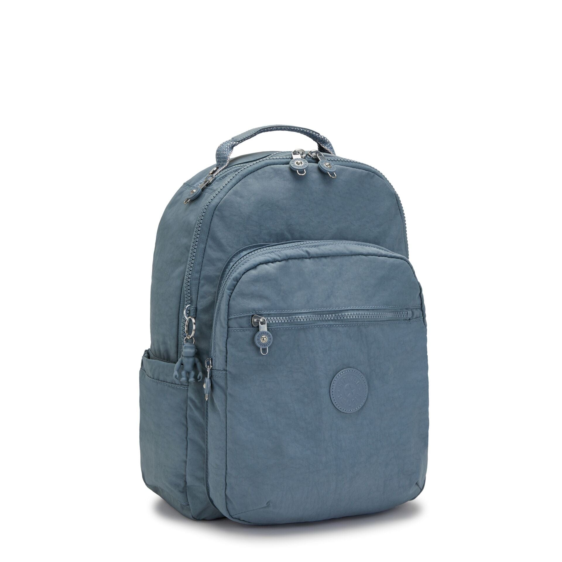 Kipling Seoul Brush Blue Large Backpack C2I5210-V35