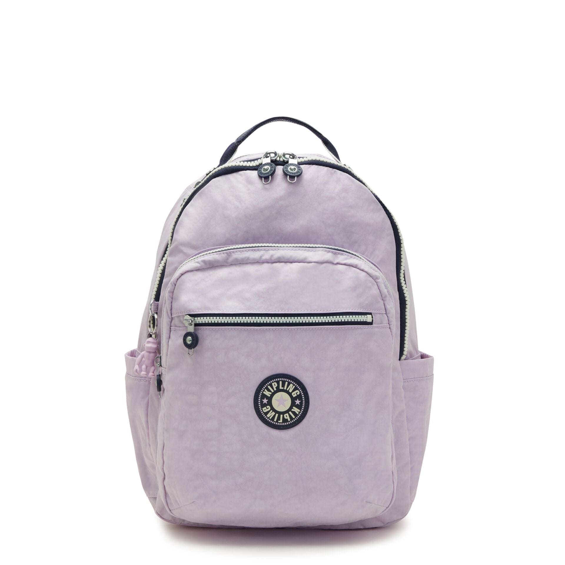 KIPLING-Seoul-Large Backpack-Gentle Lilac Bl-I5210-Z08