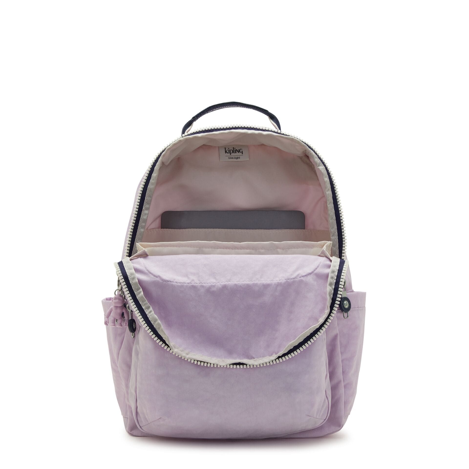 Kipling Seoul Gentle Lilac Bl Large Backpack C2I5210-Z08