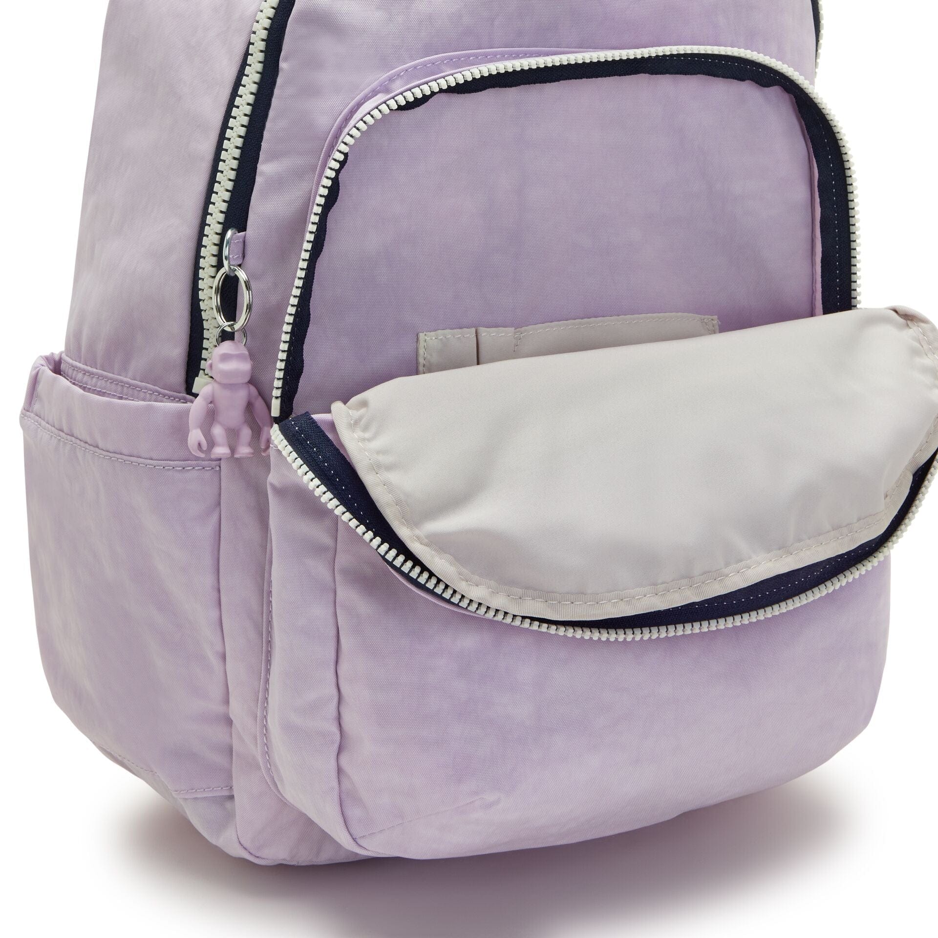 Kipling Seoul Gentle Lilac Bl Large Backpack C2I5210-Z08