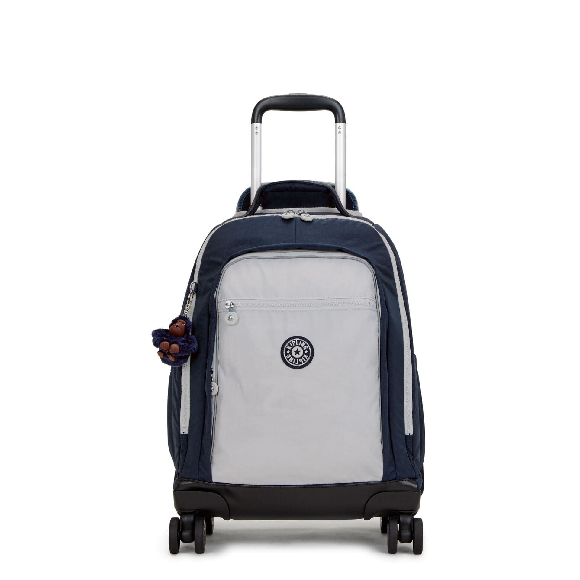 KIPLING-New Zea-Large wheeled backpack (with laptop protection)-True Blue Grey-I5246-U84