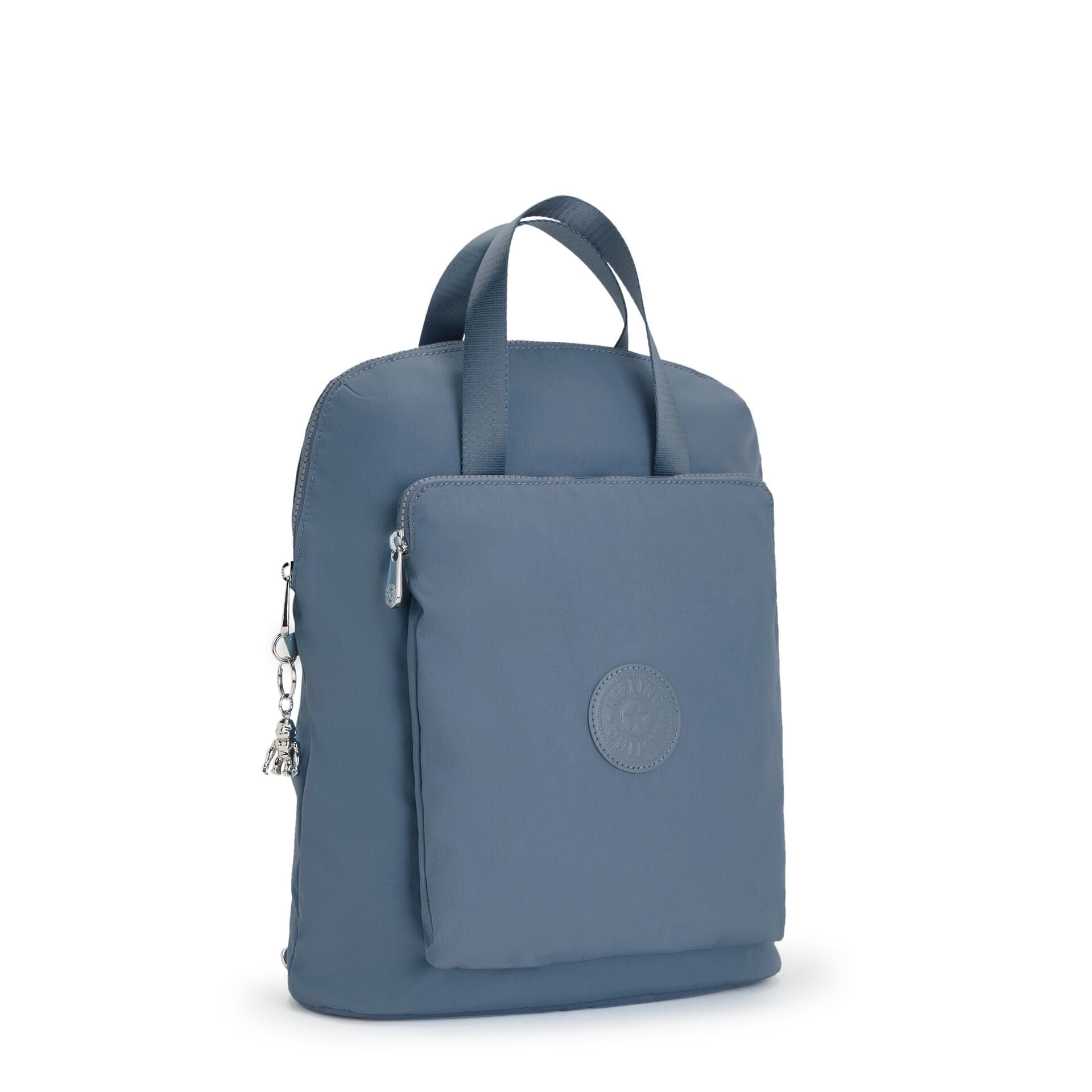 Kipling Kazuki Brush Blue St Backpack with Laptop Sleeve C2I5306-TZ5