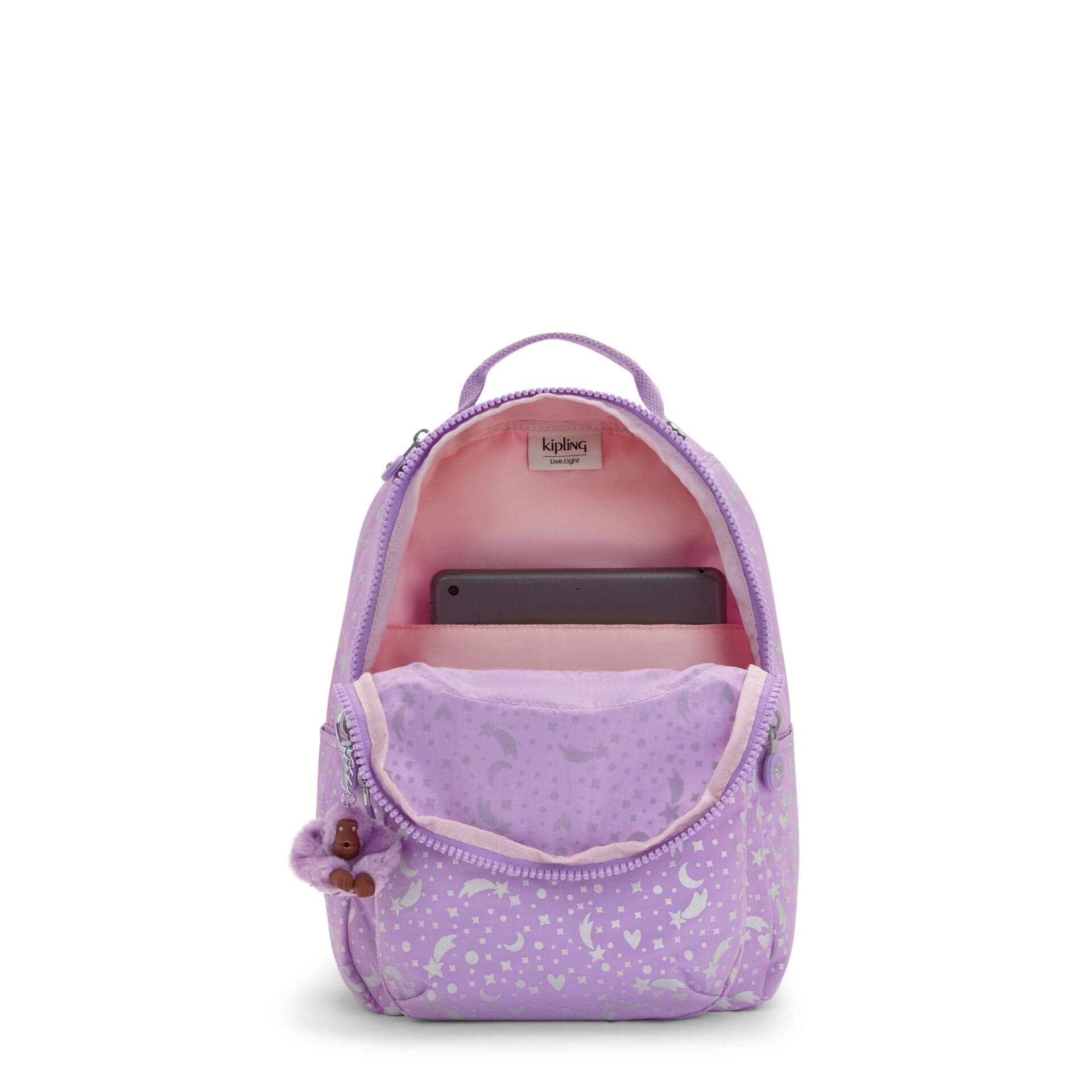 Kipling Seoul S Galaxy Metallic Small Backpack C2I5357-P06