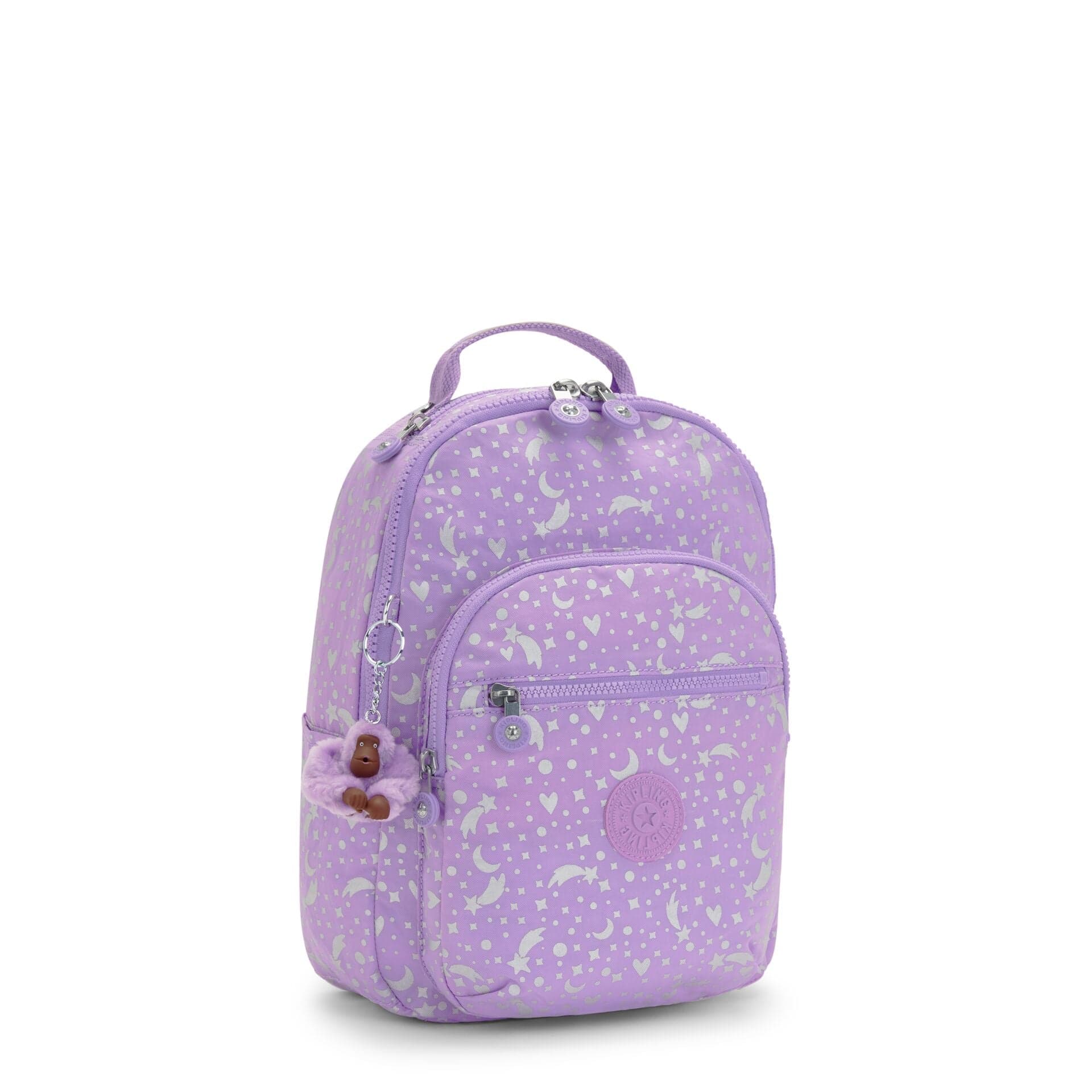 Kipling Seoul S Galaxy Metallic Small Backpack C2I5357-P06