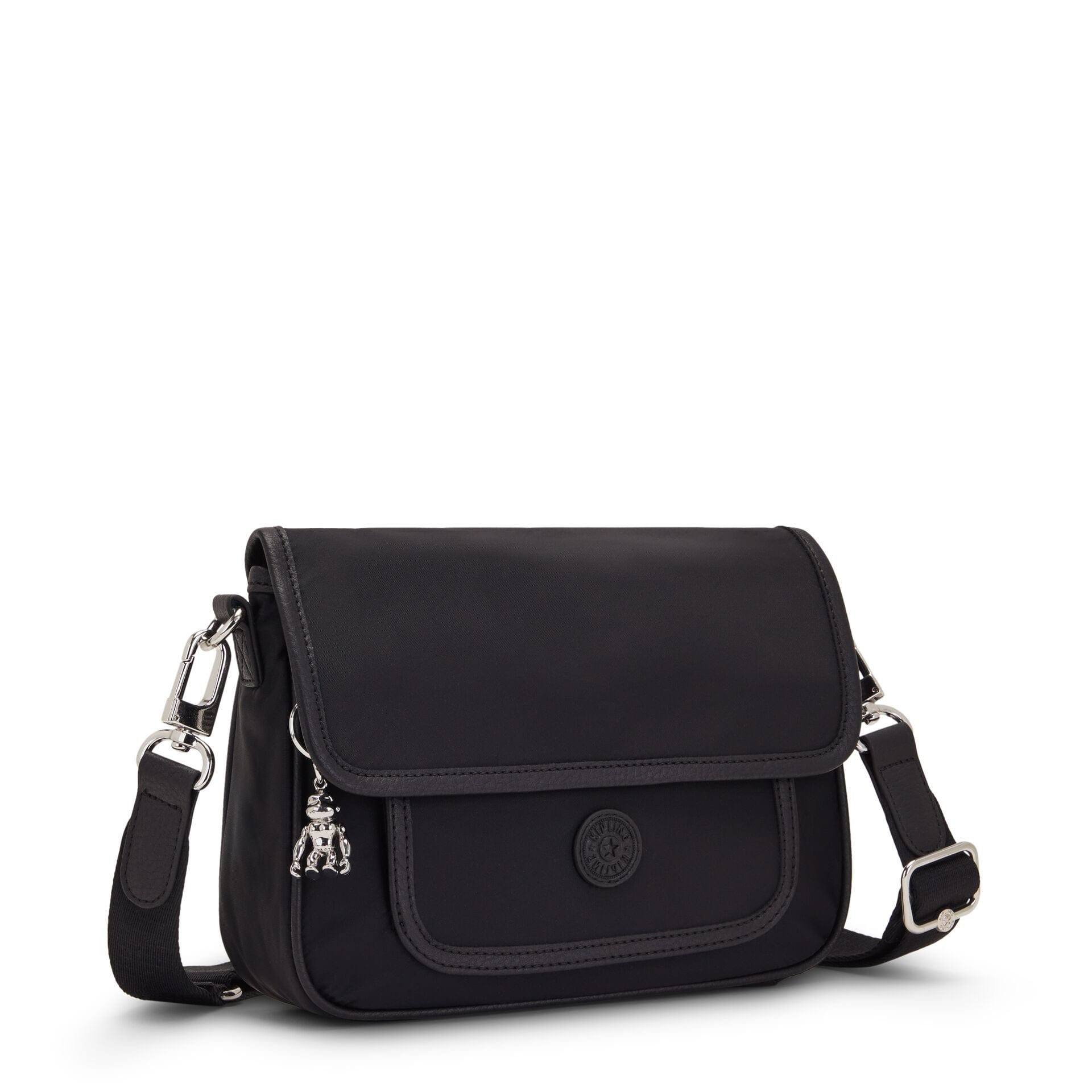 Kipling Inaki Paka Black Medium Crossbody Bag C2I5593-79S