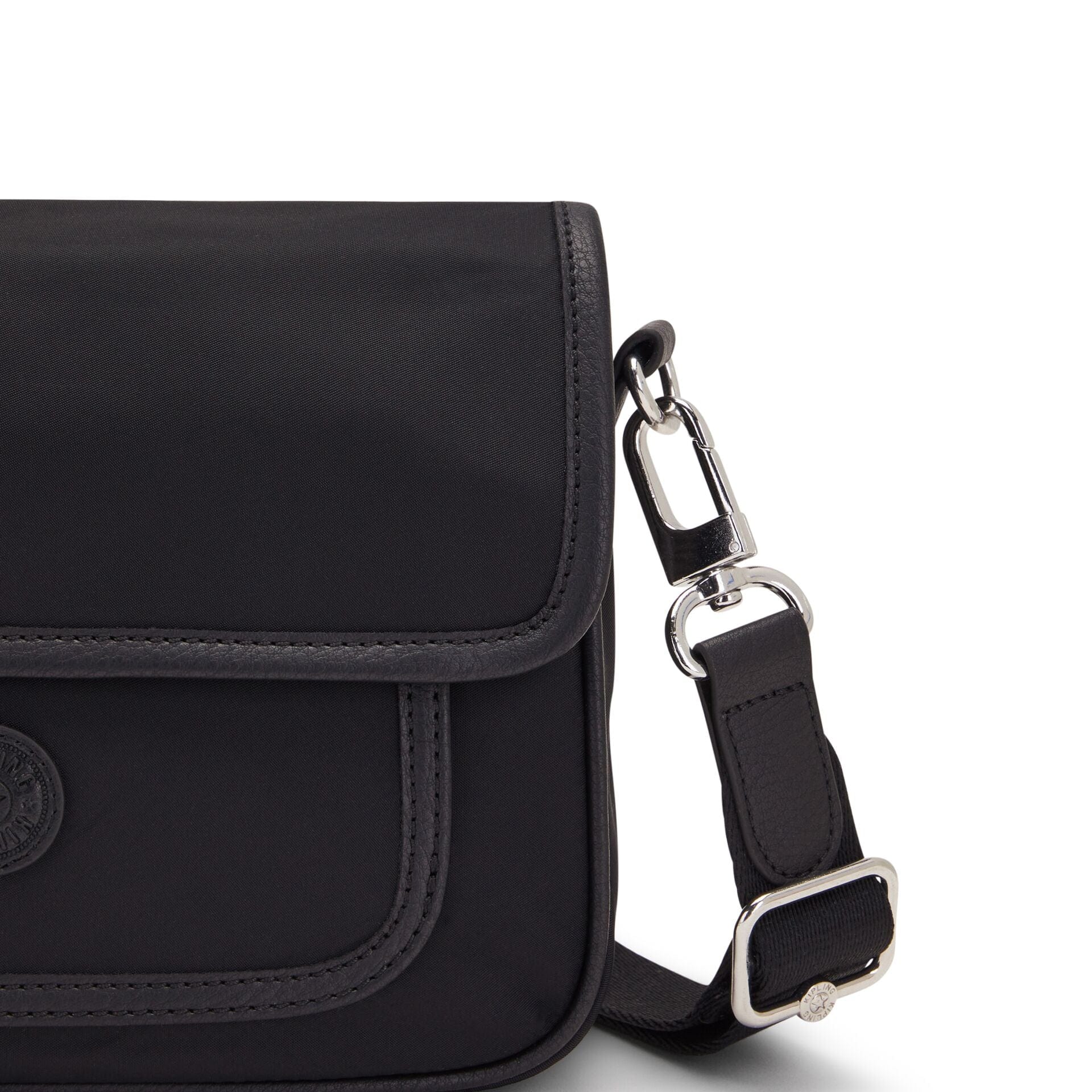 Kipling Inaki Paka Black Medium Crossbody Bag C2I5593-79S