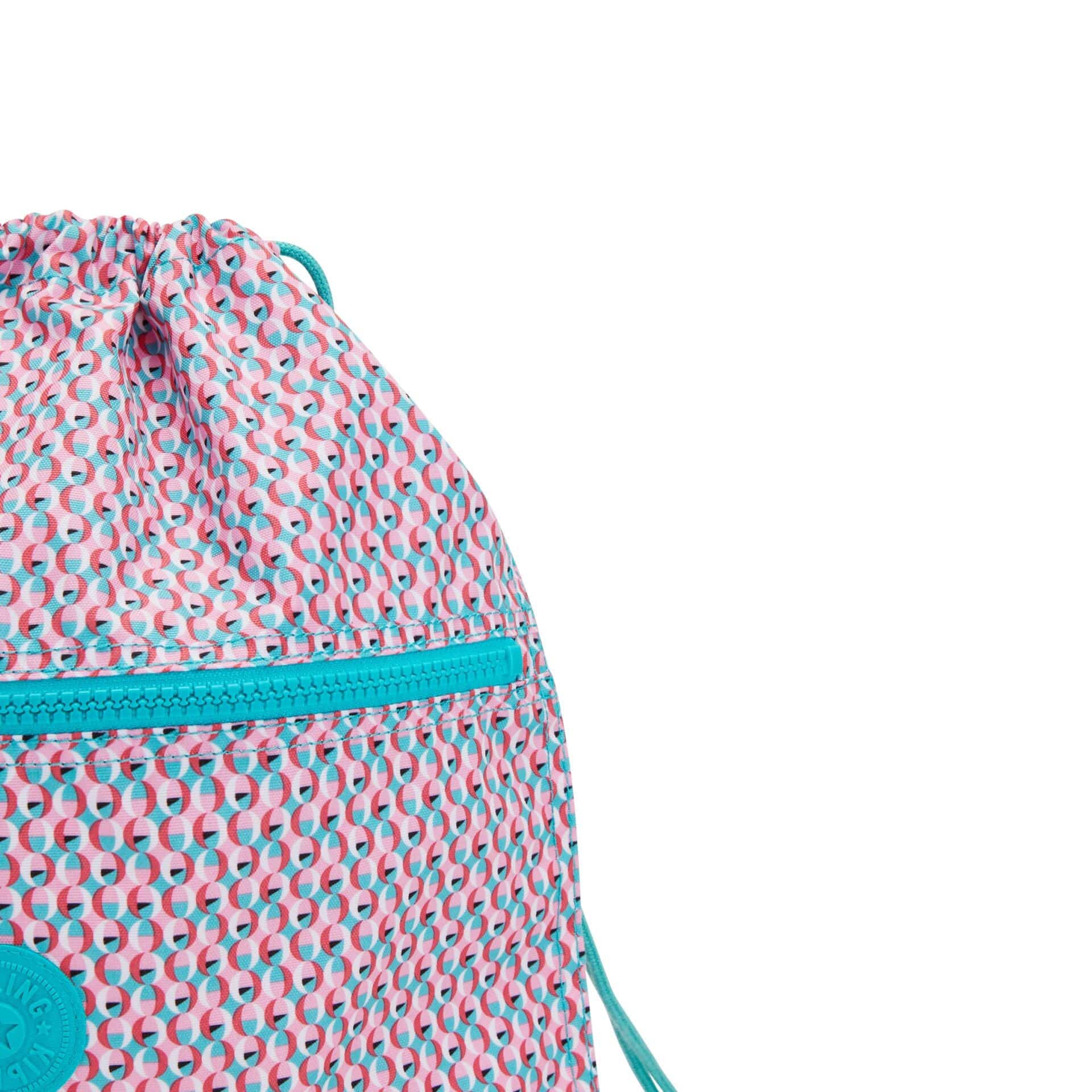 Kipling Supertaboo Poppy Geo Medium Backpack C2I5637-V64