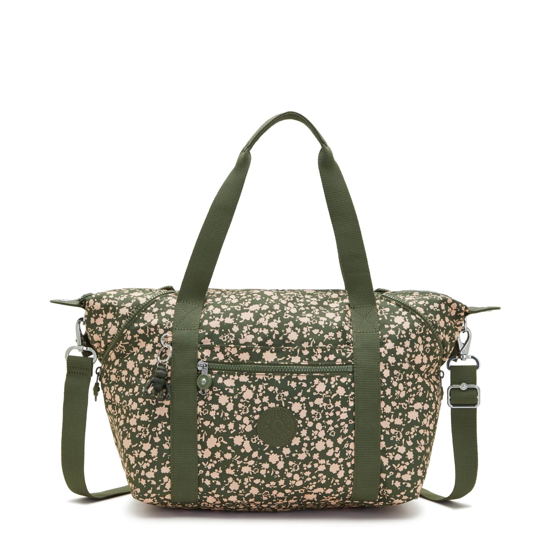 KIPLING-Art-Medium Tote-Fresh Floral-I5991-Z80