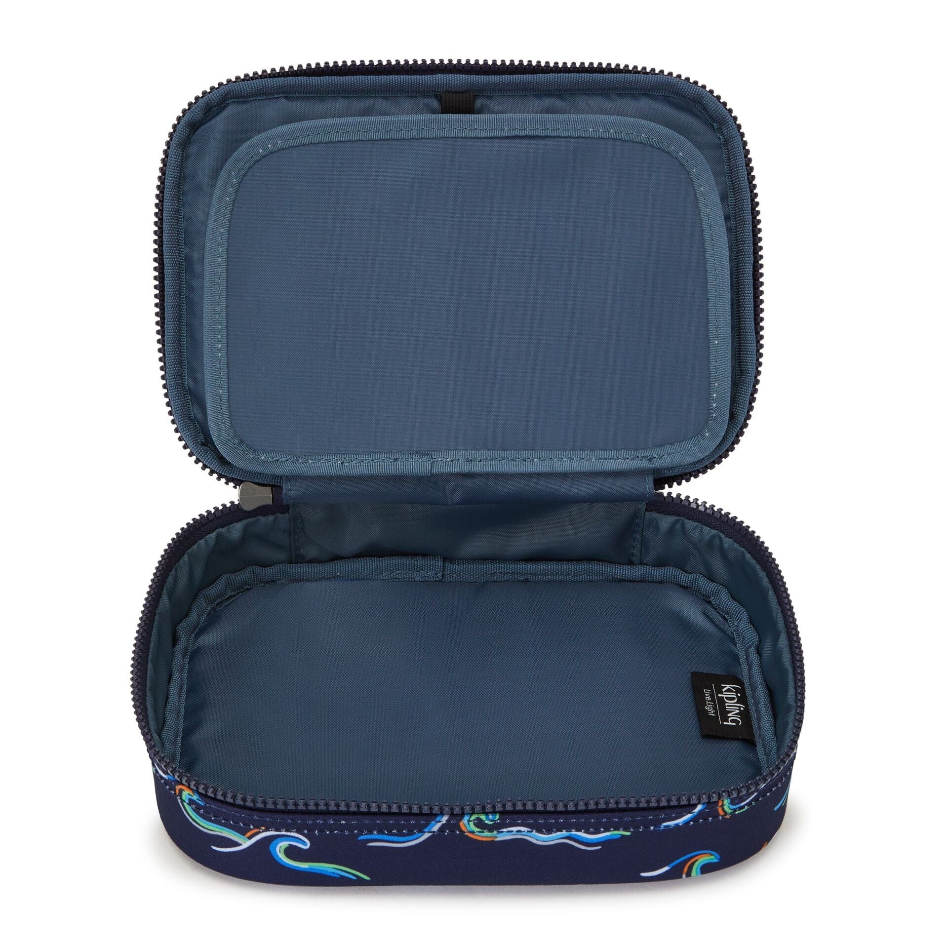 Kipling 100 Pens Fun Ocean Print Large Pencase C2I6002-W92