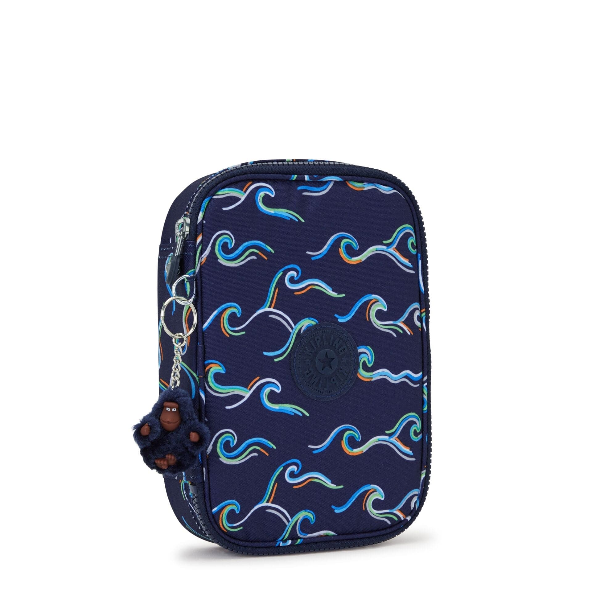 Kipling 100 Pens Fun Ocean Print Large Pencase C2I6002-W92