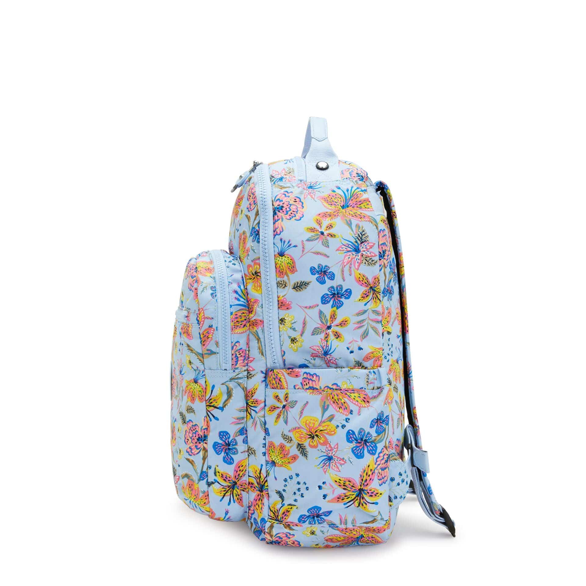 Kipling Seoul Wild Flowers Large Backpack C2I6269-X91