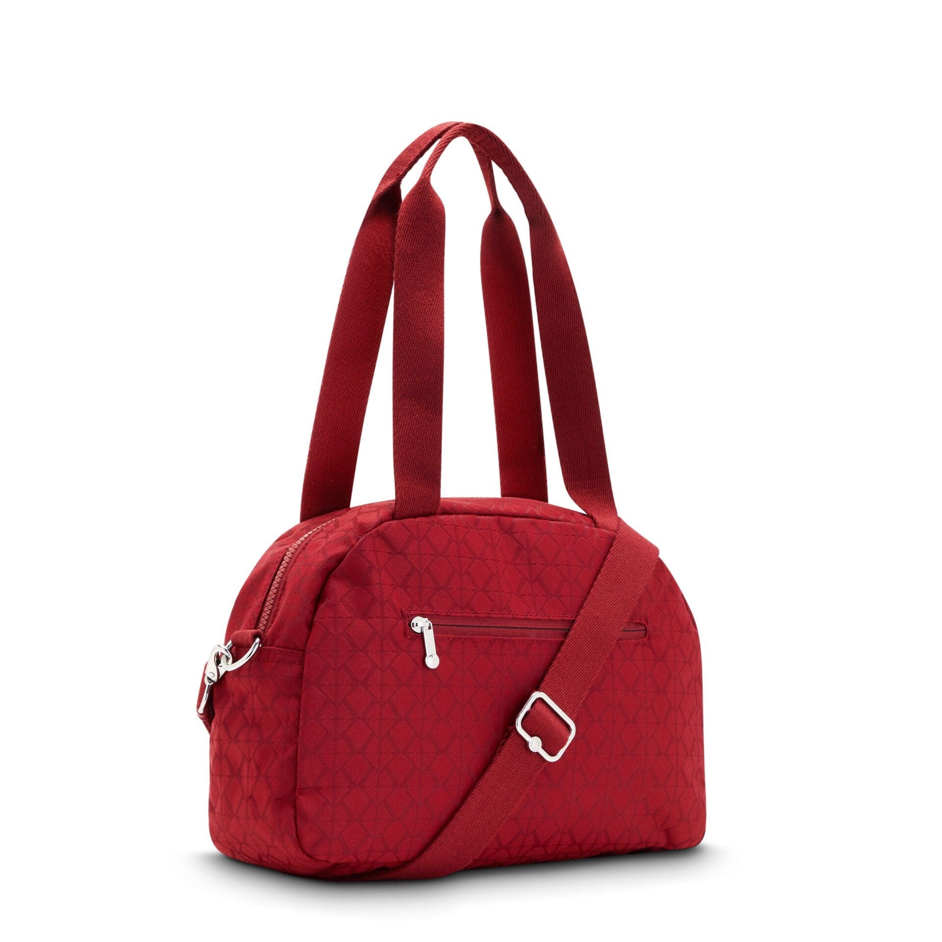 Kipling Cool Defea Signature Red Medium Shoulder Bag C2I6454-Y40