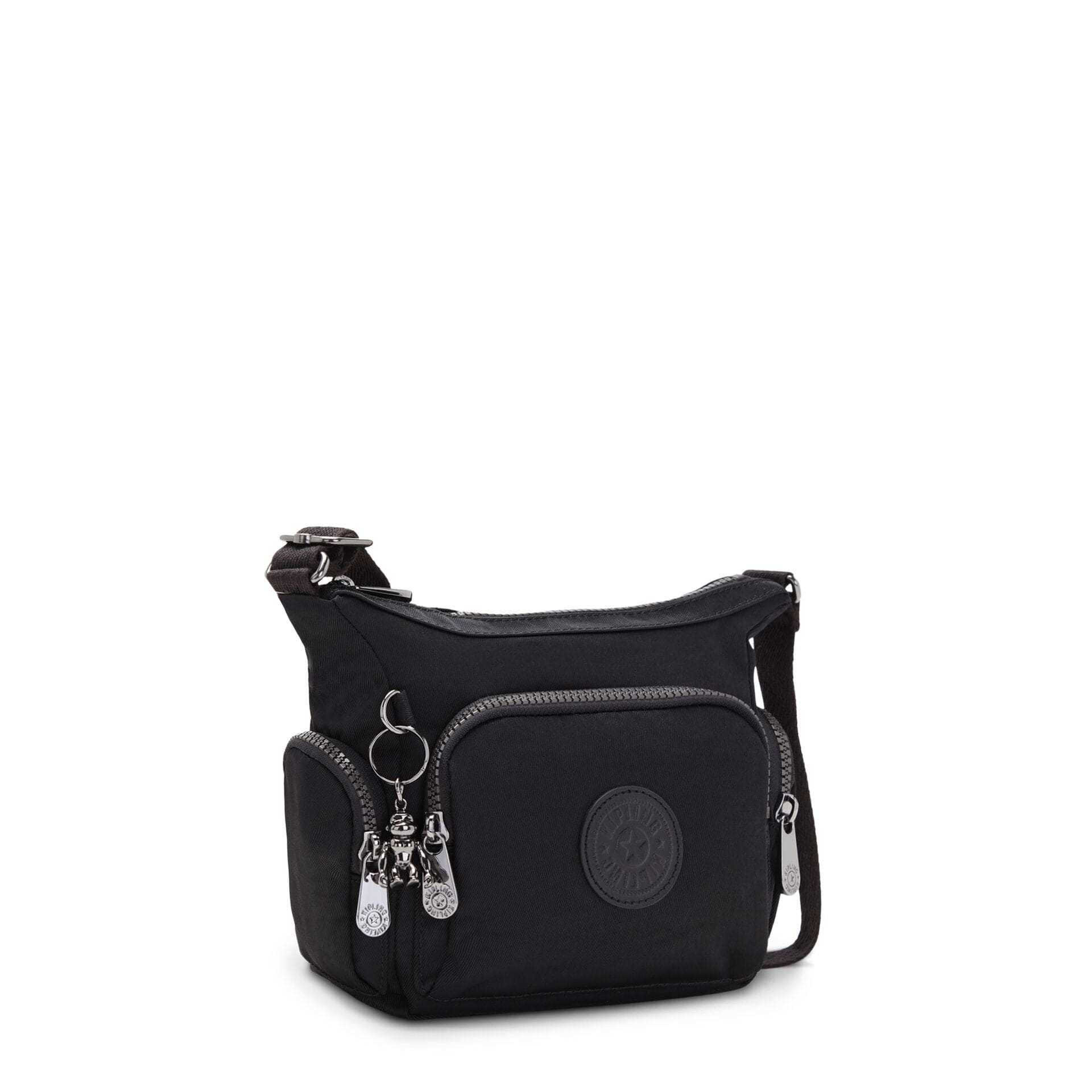 Kipling Gabbie Mini Rich Black Small Crossbody Bag C2I7282-53F