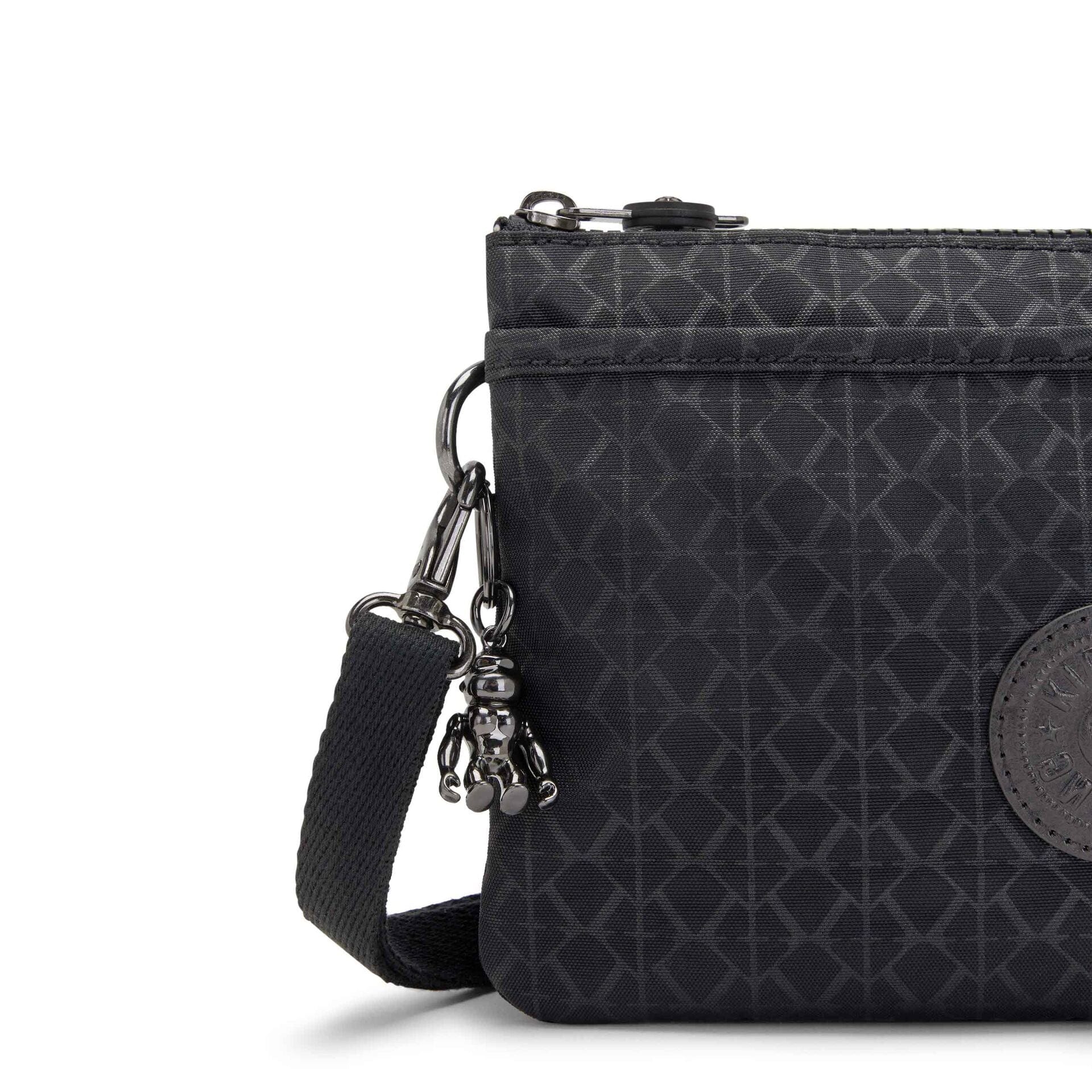 Kipling Riri Signature Emb Large Pouch with Crossbody Strap C2I7502-K59