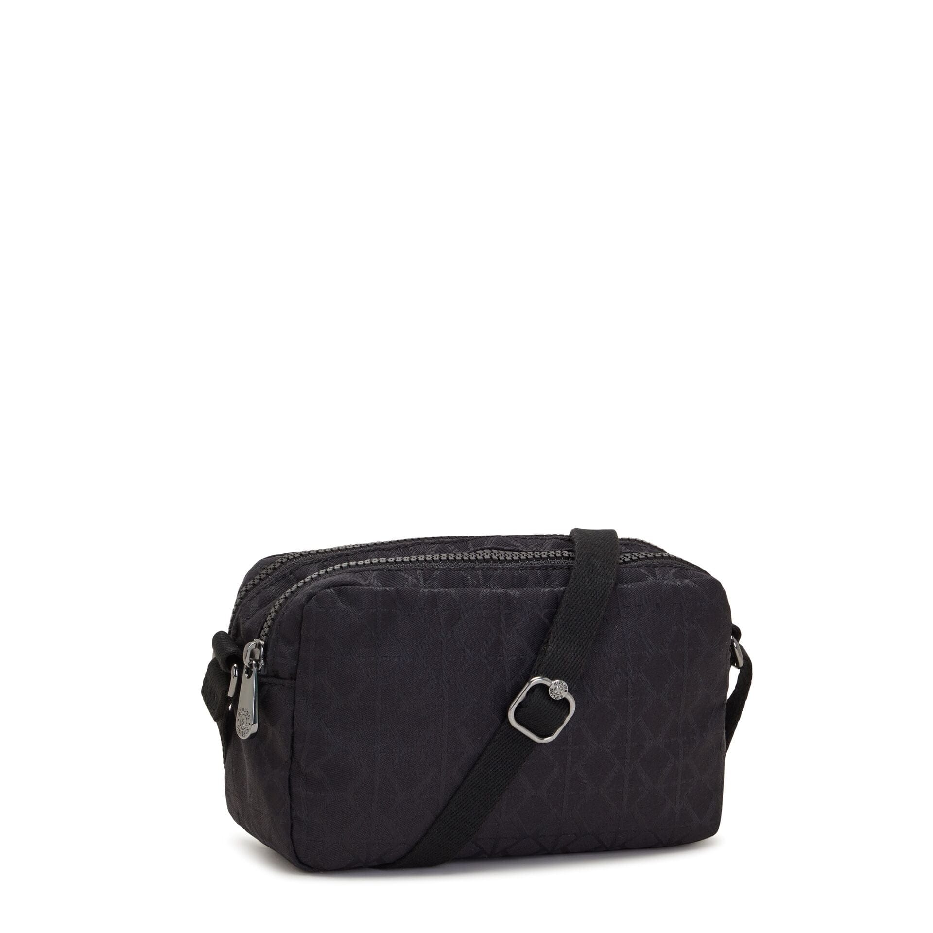 Kipling Milda Signature Blk Q Small Crossbody Bag C2I7669-M34