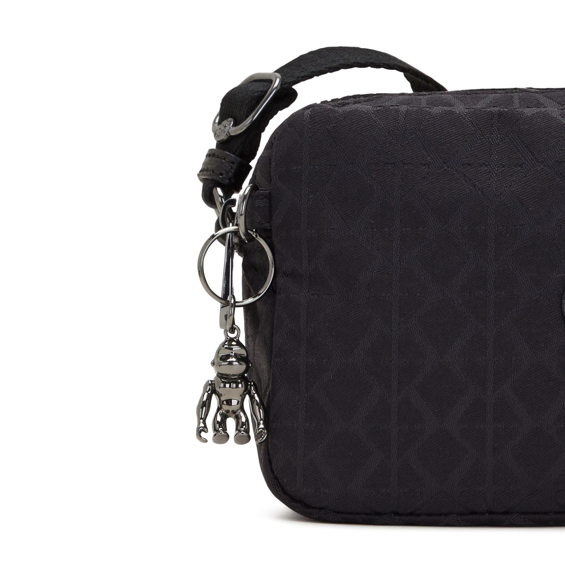 Kipling Milda Signature Blk Q Small Crossbody Bag C2I7669-M34