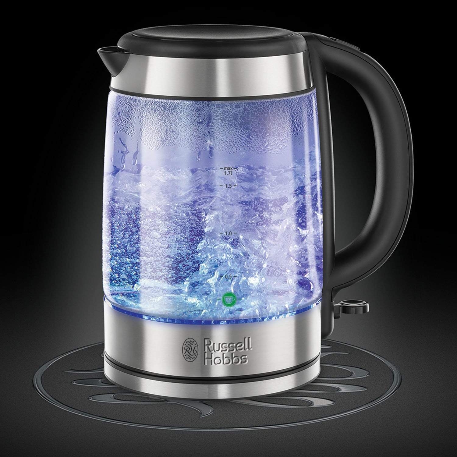 Russell Hobbs Illuminating Glass Kettle 1.7L