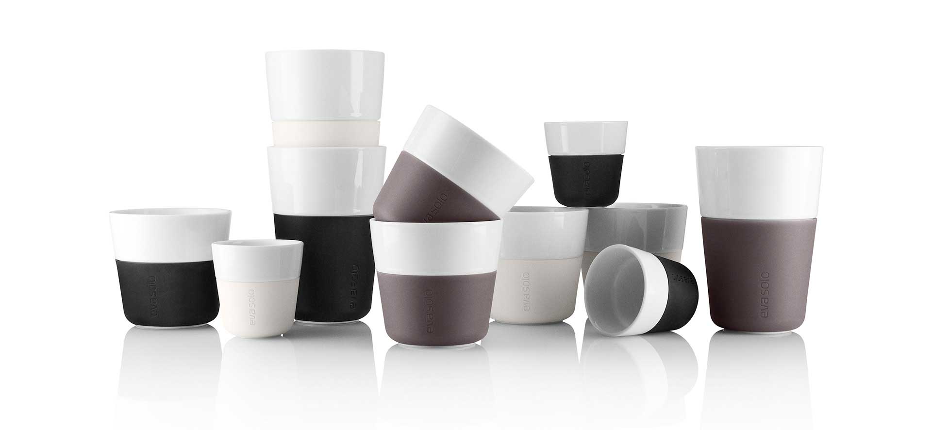 EVA SOLO 2 CAFE LATTE TUMBLER GREY