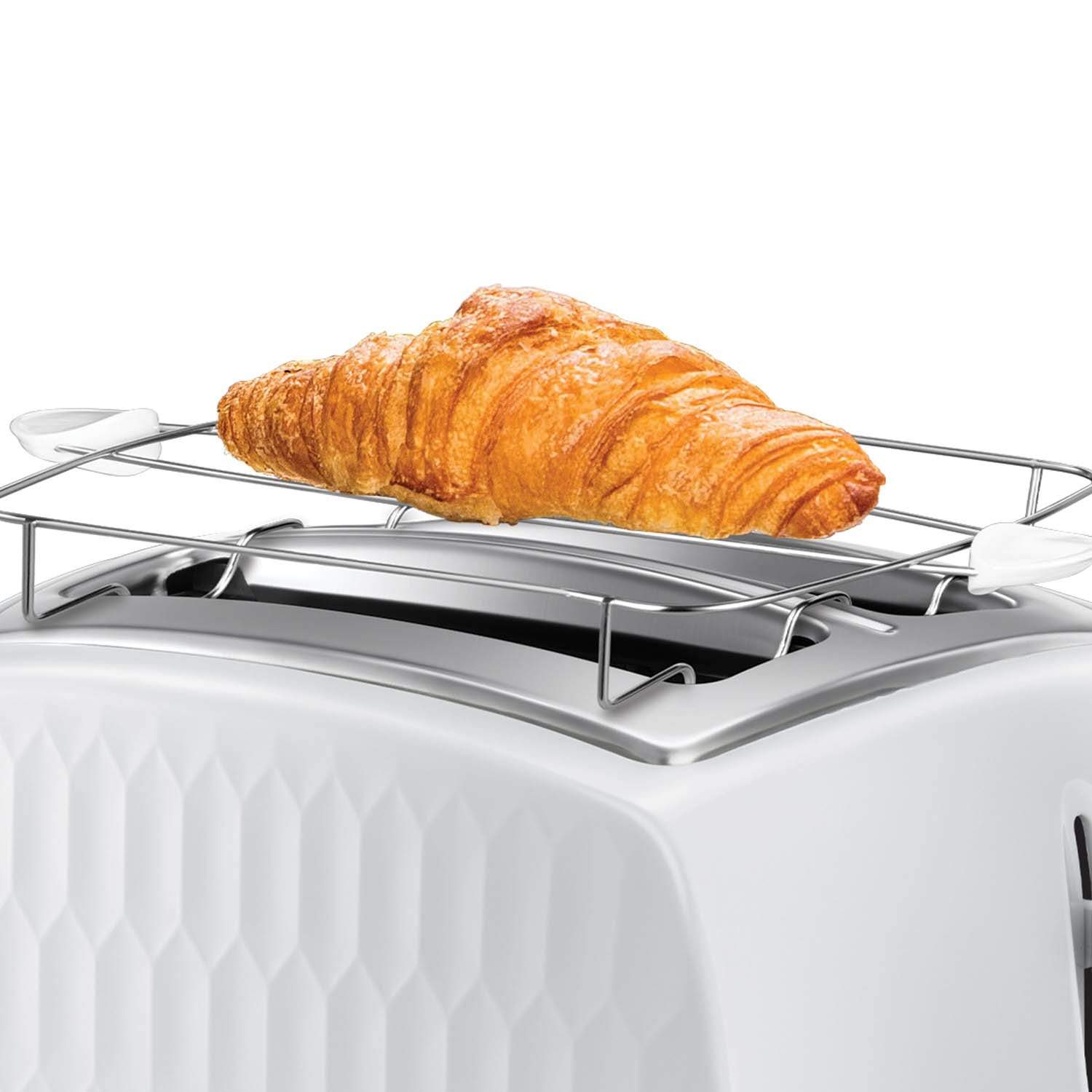 Russell Hobbs Honeycomb Textured 2 Slice Toaster