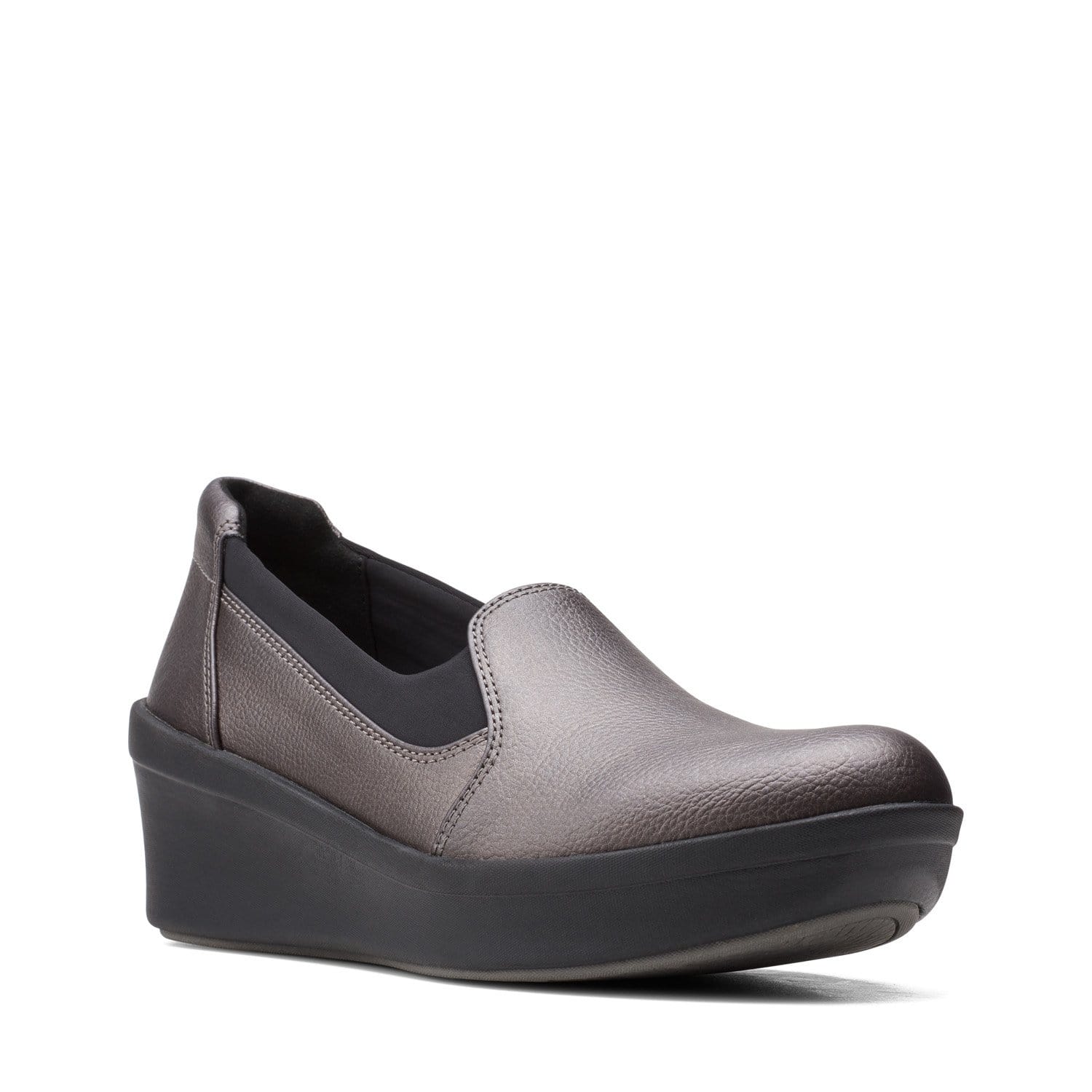 clarks-خطوة-ارتفع-القمر-زلة-ons-الظلام-بيوتر-النسيج-26151852-e-العرض واسعة تناسب